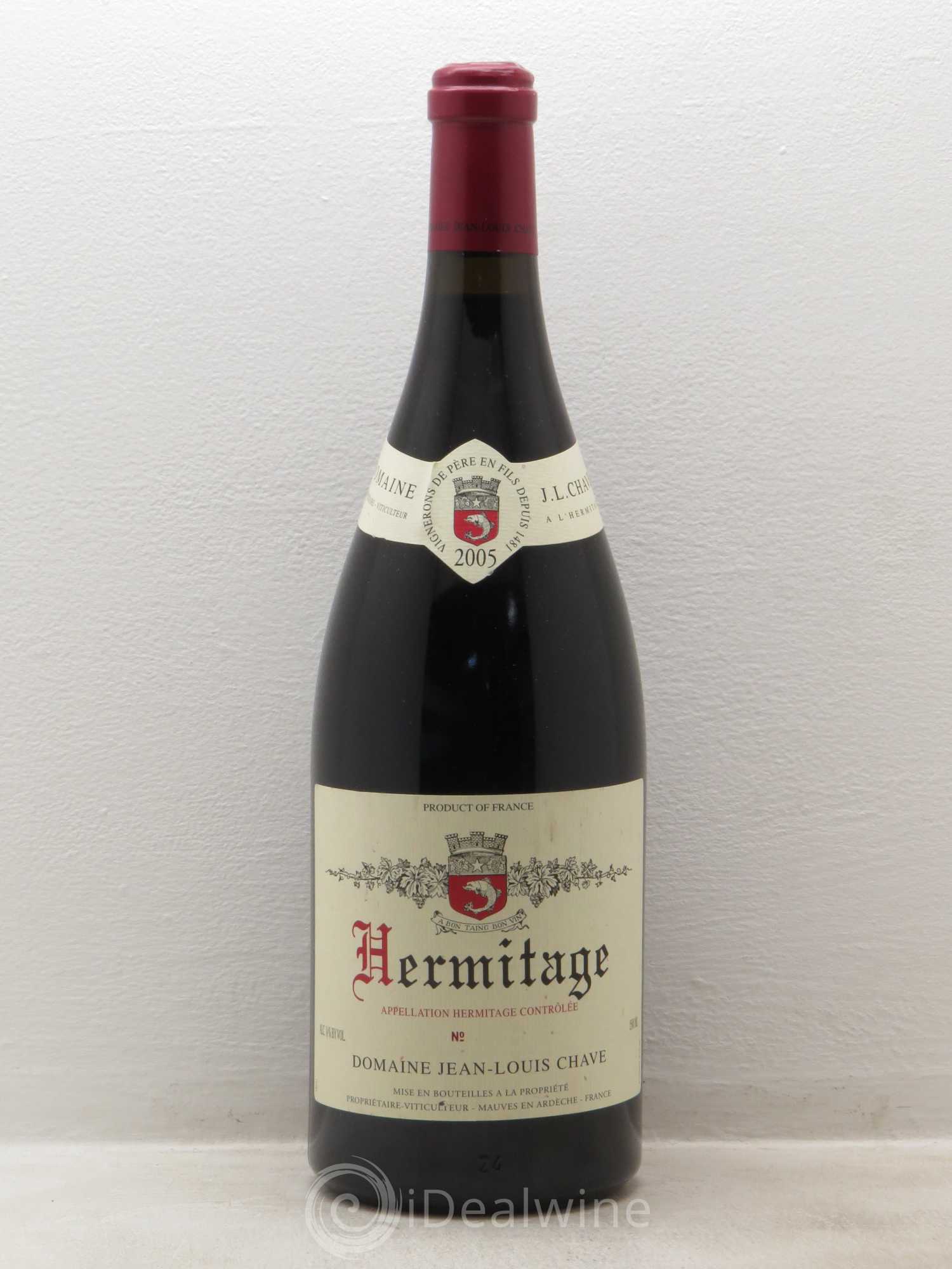 Hermitage Jean-Louis Chave 2005 - Lot de 1 magnum - 0