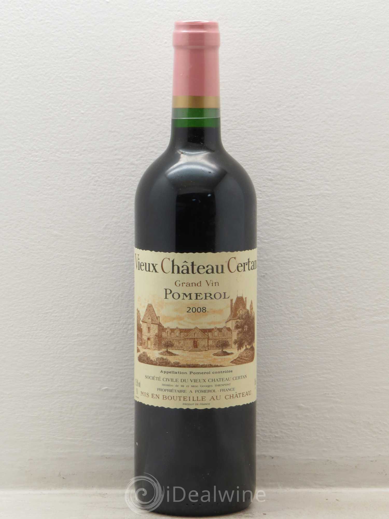 Vieux Château Certan 2008 - Lot de 6 bouteilles - 0