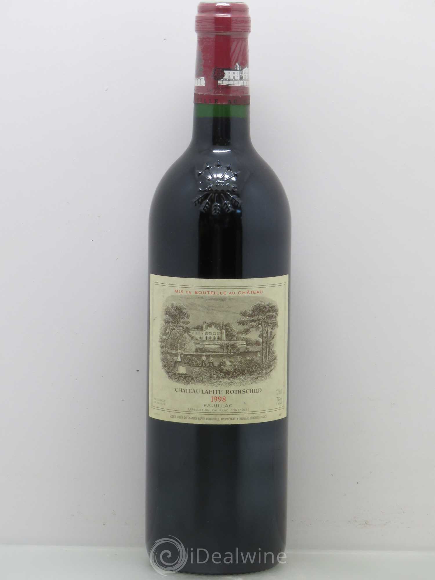 Château Lafite Rothschild 1er Grand Cru Classé 1998 - Lot de 1 bouteille - 0