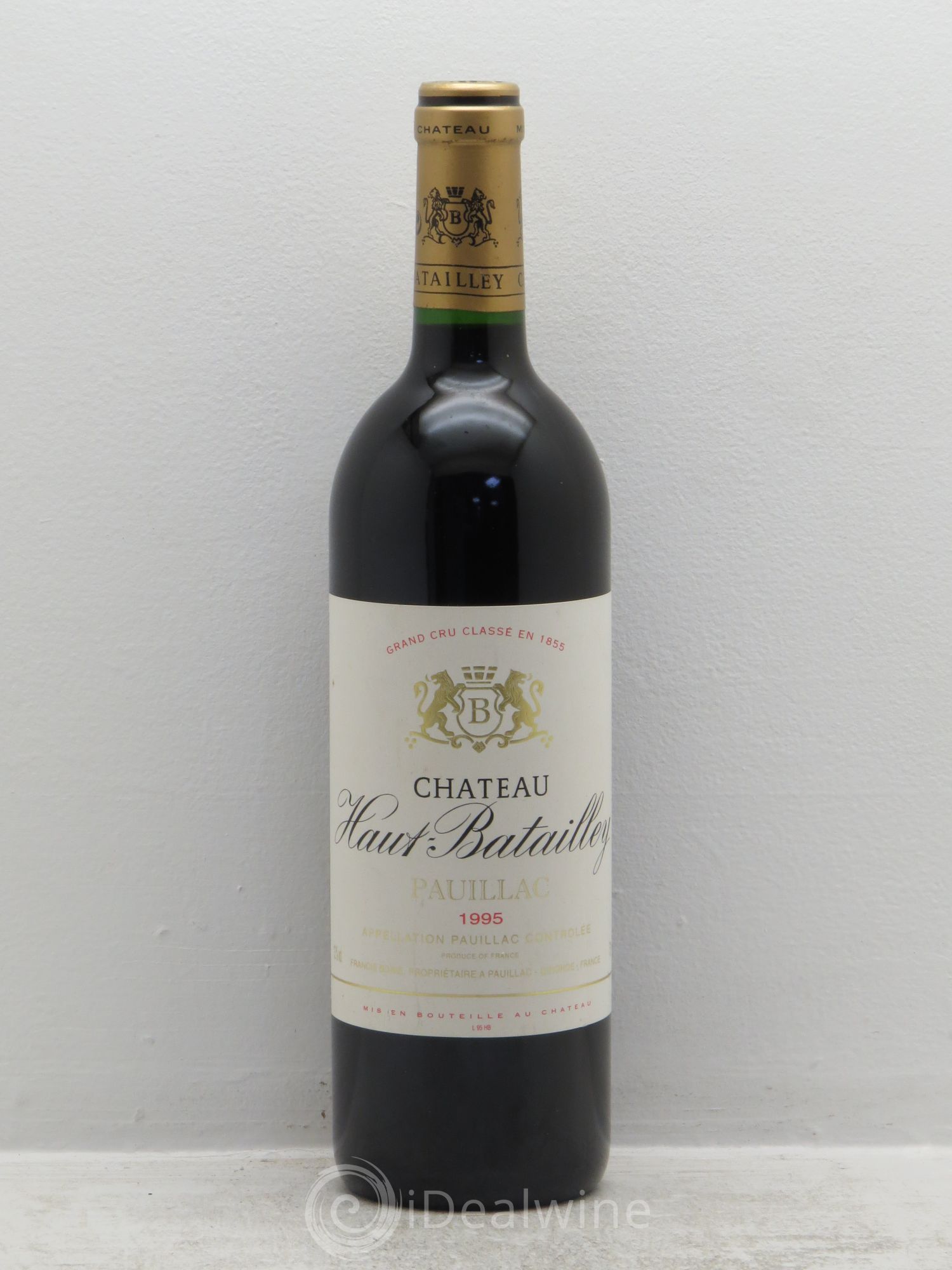 Château Haut Batailley 5ème Grand Cru Classé 1995 - Lot de 1 bouteille - 0