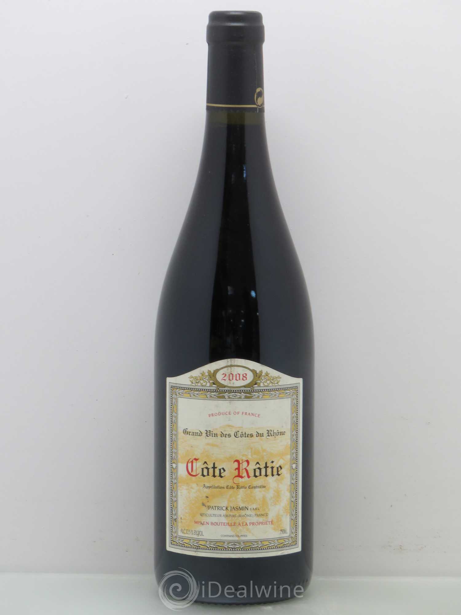 Côte-Rôtie Jasmin (Domaine) 2008 - Lot de 1 bouteille - 0