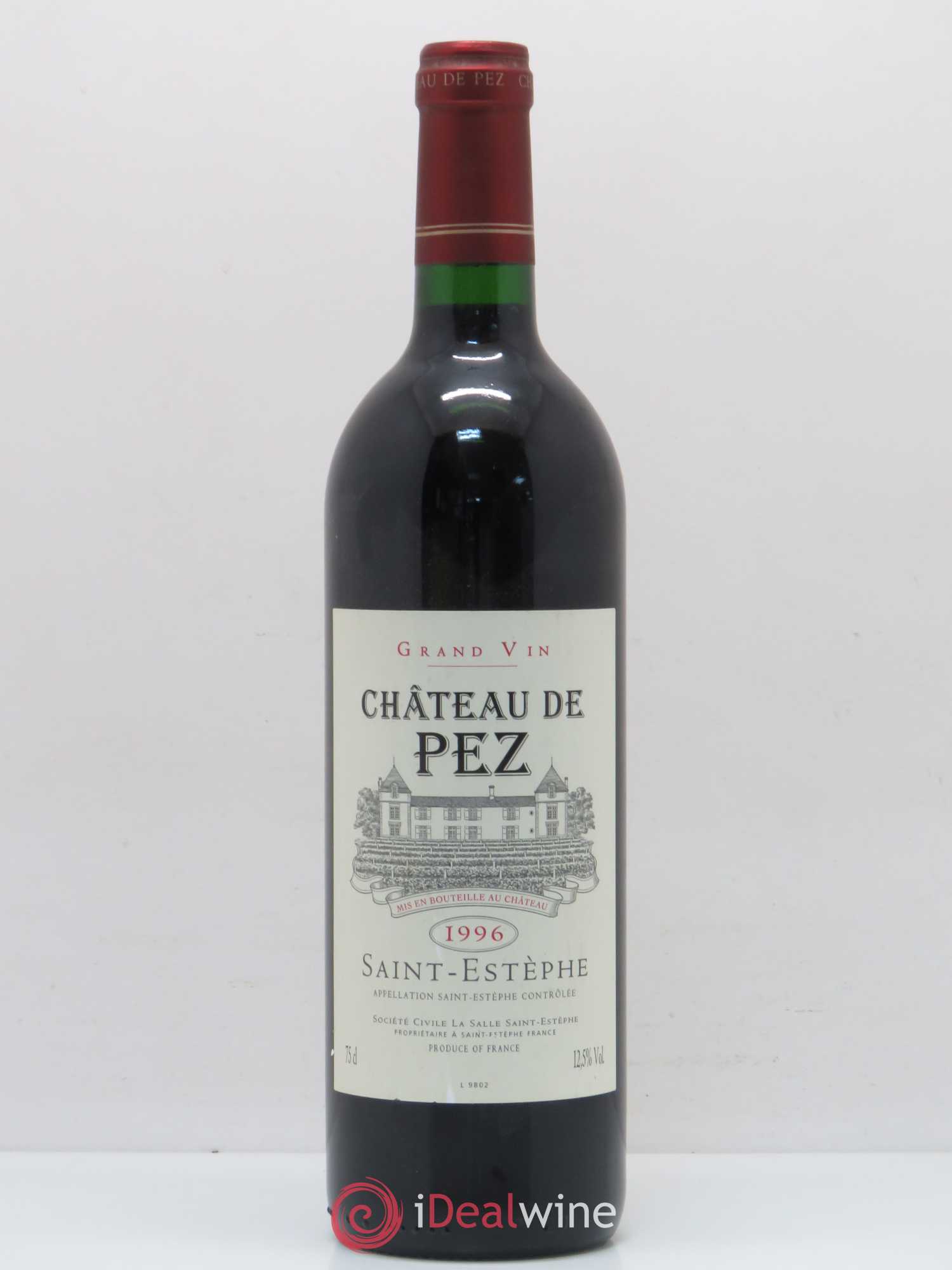 Château de Pez 1996 - Lot de 1 bouteille - 0