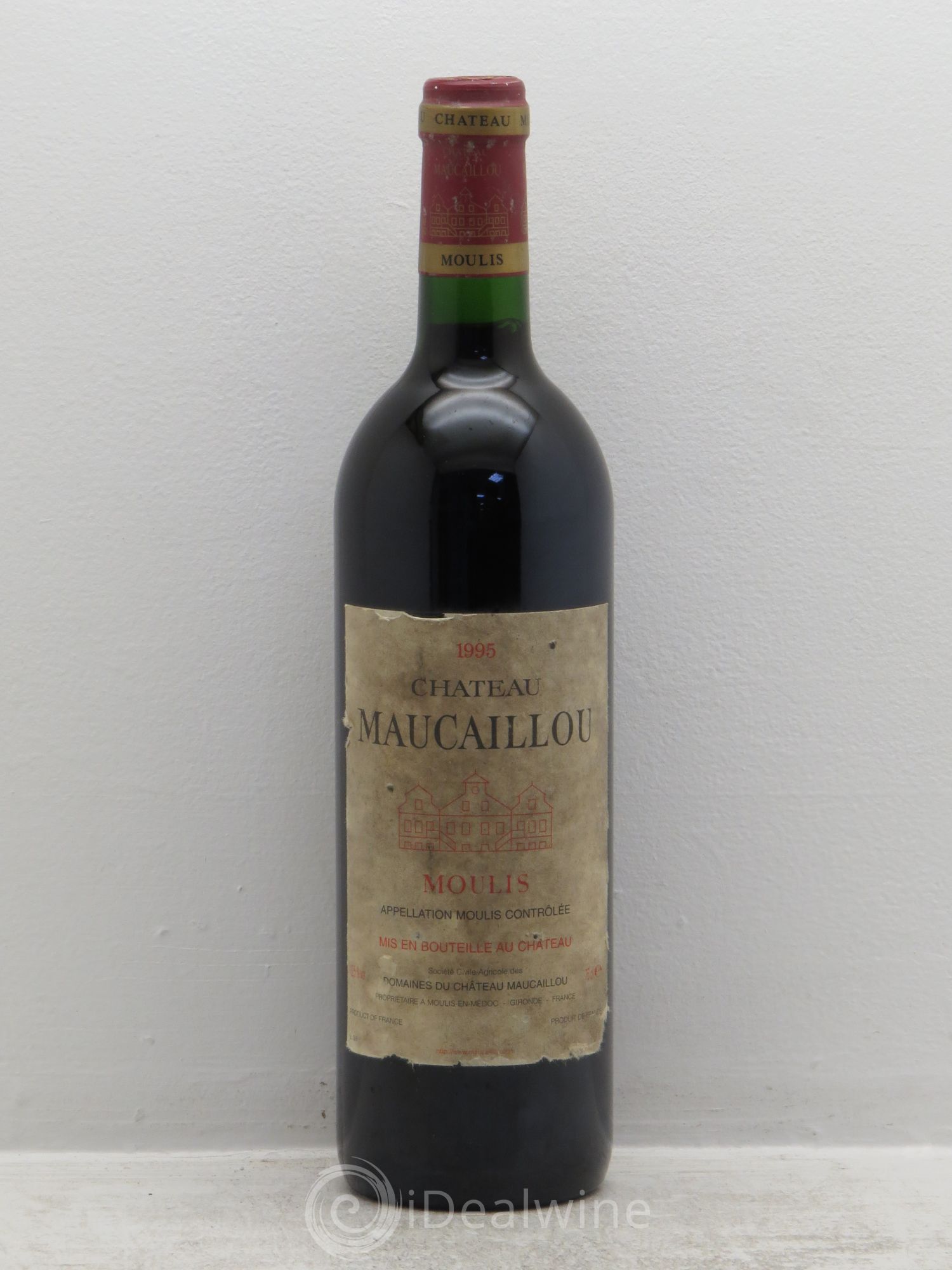 Château Maucaillou 1995 - Lot de 1 bouteille - 0
