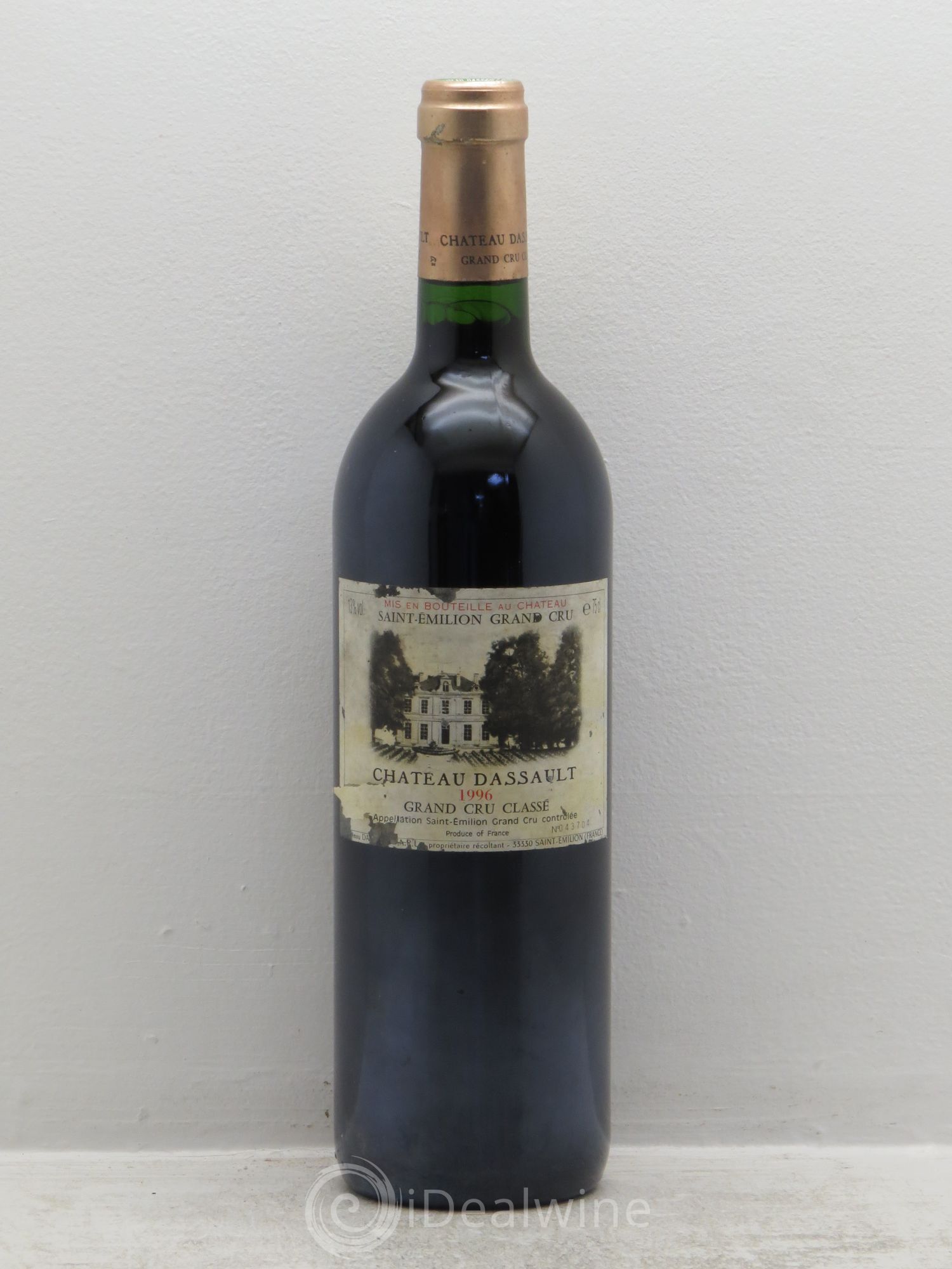 Château Dassault Grand Cru Classé 1996 - Lot de 1 bouteille - 0