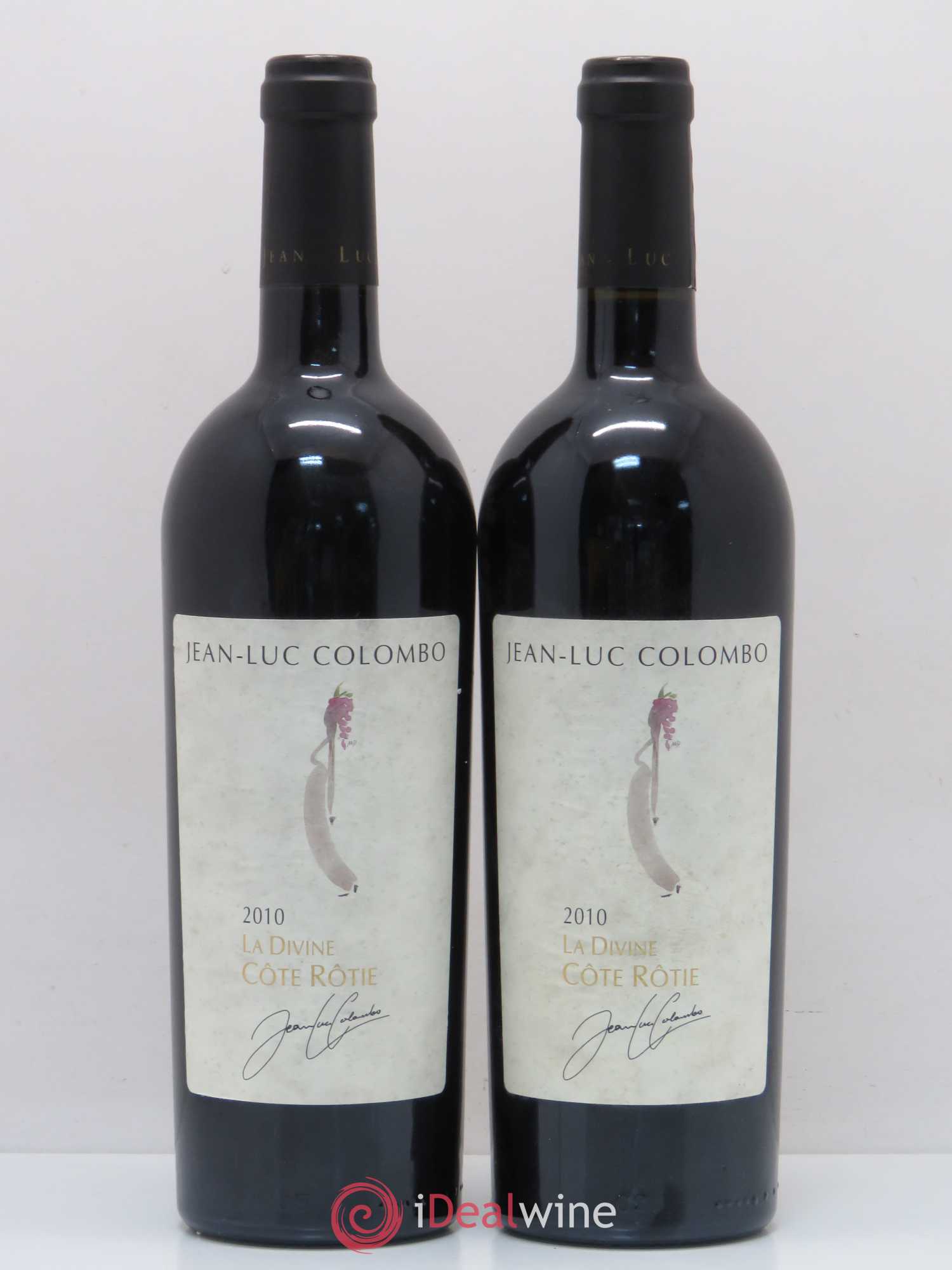 Côte-Rôtie La Divine Jean-Luc Colombo 2010 - Lot de 2 bouteilles - 0