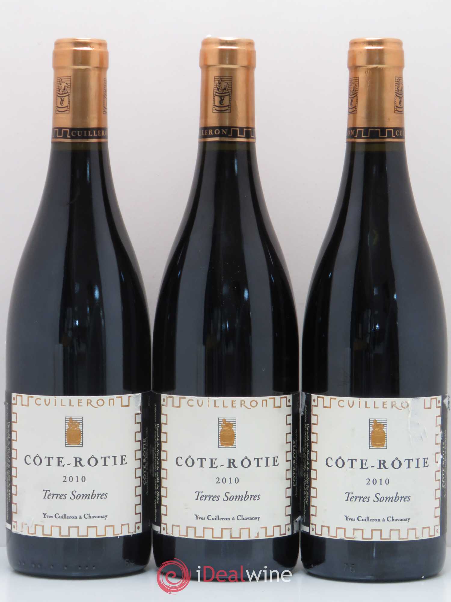 Côte-Rôtie Terres Sombres Yves Cuilleron (Domaine) 2010 - Lot de 3 bouteilles - 0