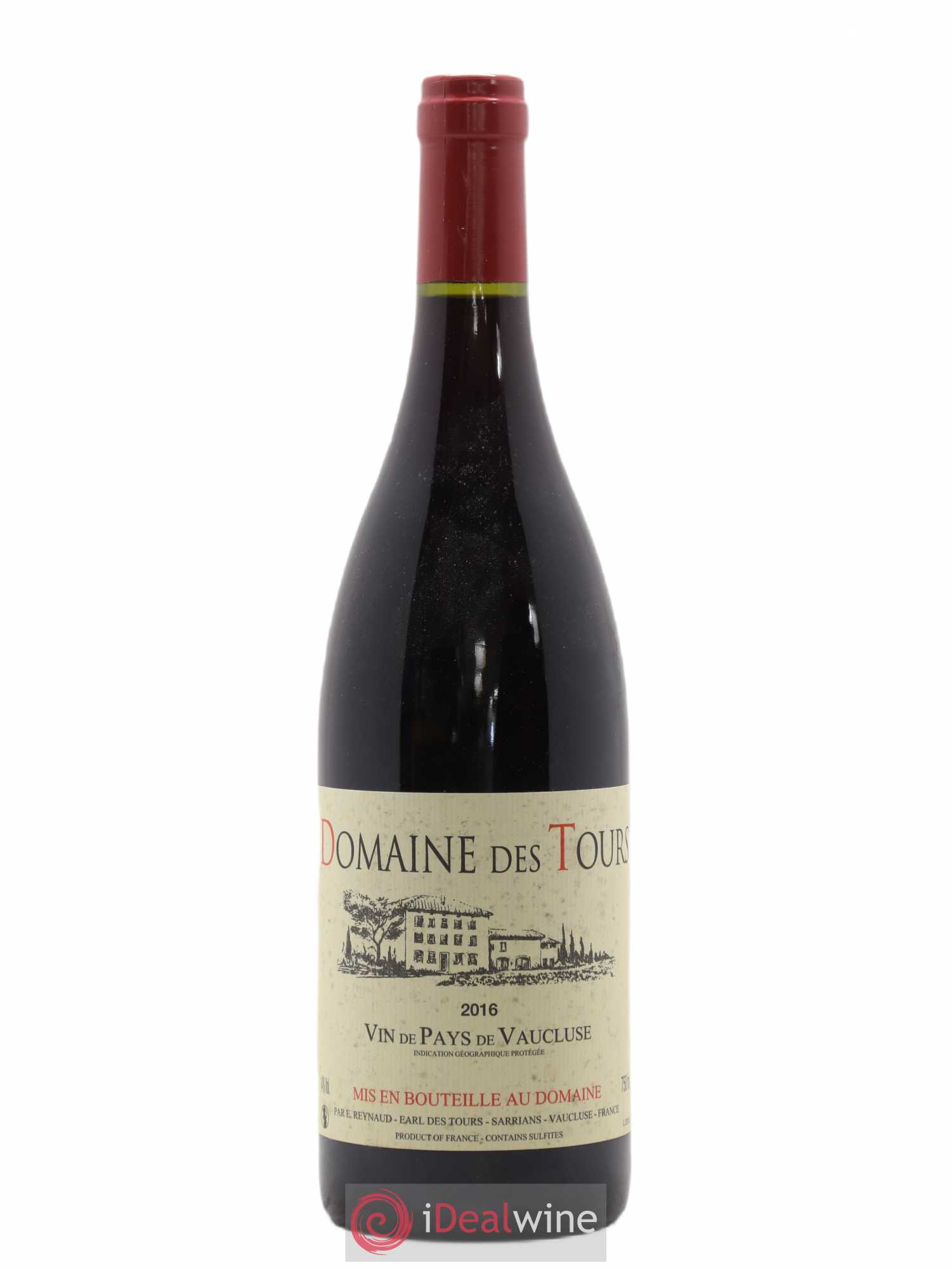 Vaucluse (Vin de Pays de Vaucluse) Domaine des Tours Emmanuel Reynaud 2016 - Posten von 1 Flasche - 0