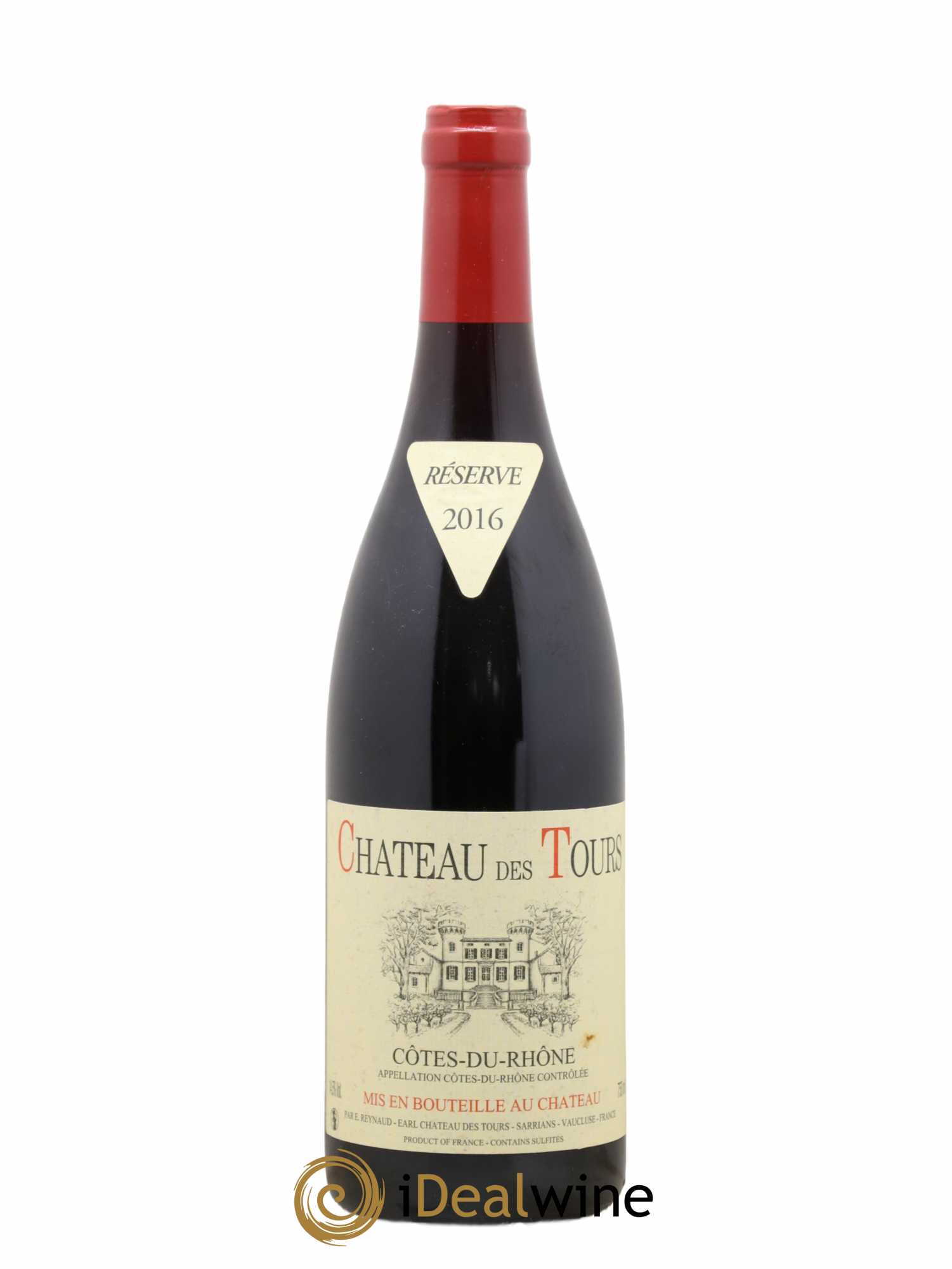 Côtes-du-Rhône Château des Tours Emmanuel Reynaud 2016 - Lot de 1 bouteille - 0