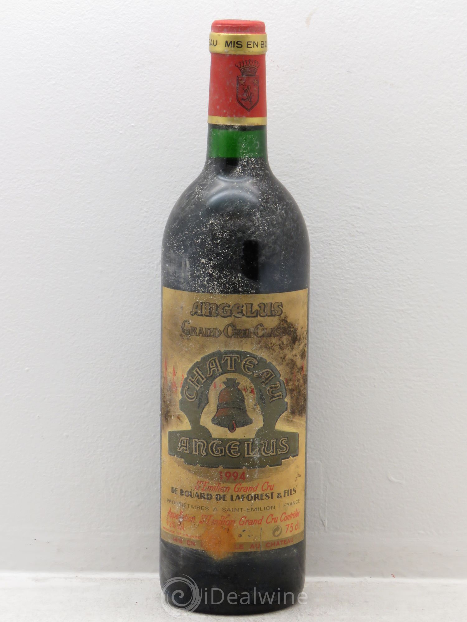 Château Angélus 1er Grand Cru Classé A 1994 - Lot de 1 bouteille - 0