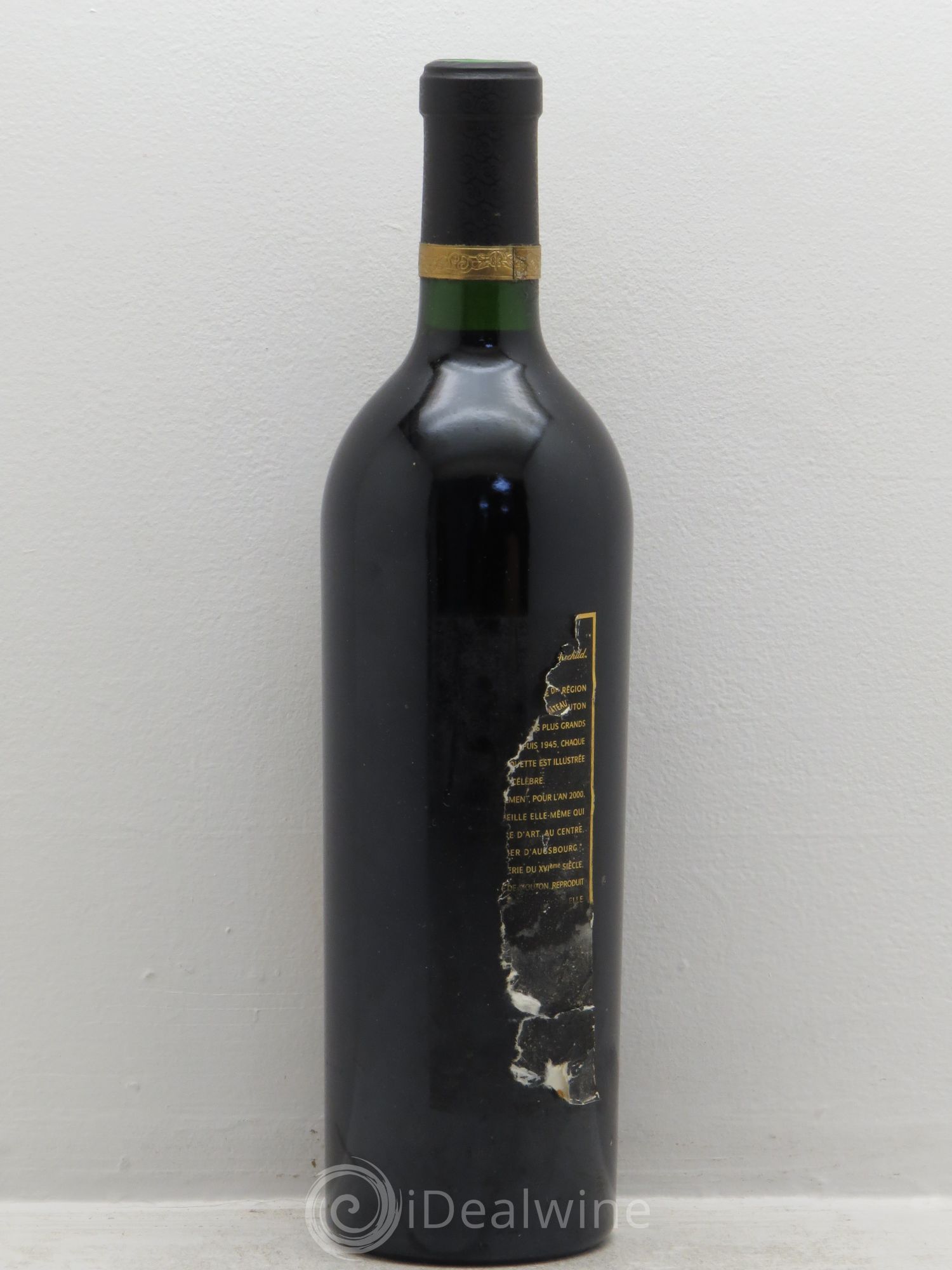 Château Mouton Rothschild 1er Grand Cru Classé 2000 - Lot de 1 bouteille - 1