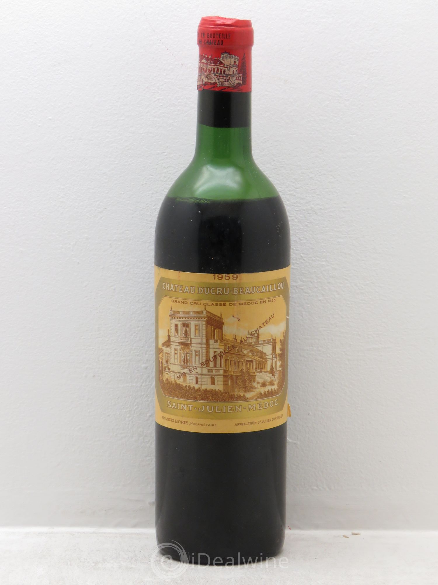 Château Ducru Beaucaillou 2ème Grand Cru Classé (sans prix de réserve) 1959 - Lot de 1 bouteille - 0