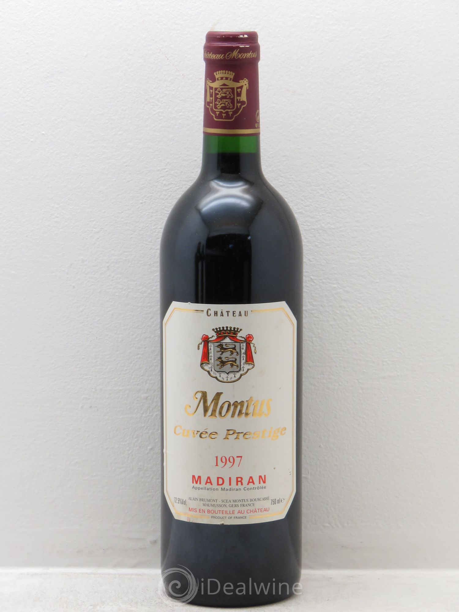 Madiran Château Montus-Prestige Alain Brumont 1997 - Lot de 6 bouteilles - 0