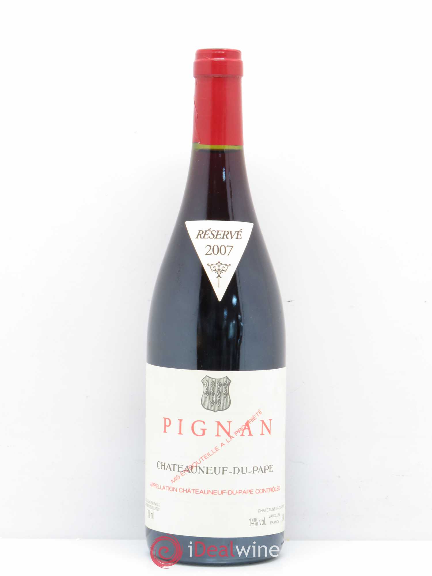 Châteauneuf-du-Pape Pignan Emmanuel Reynaud (sans prix de réserve) 2007 - Lot de 1 bouteille - 0