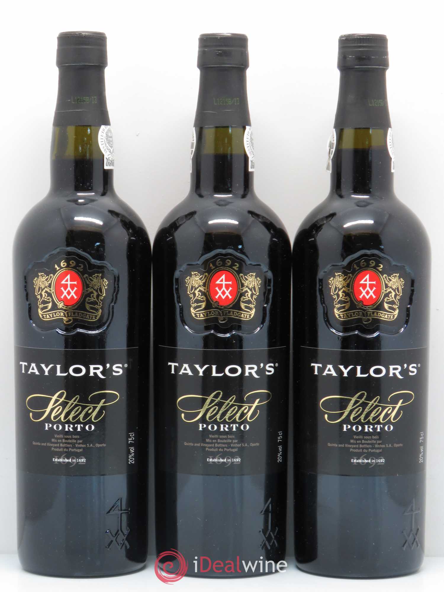 Porto Taylor's Select (sans prix de réserve) - Posten von 3 Flaschen - 0