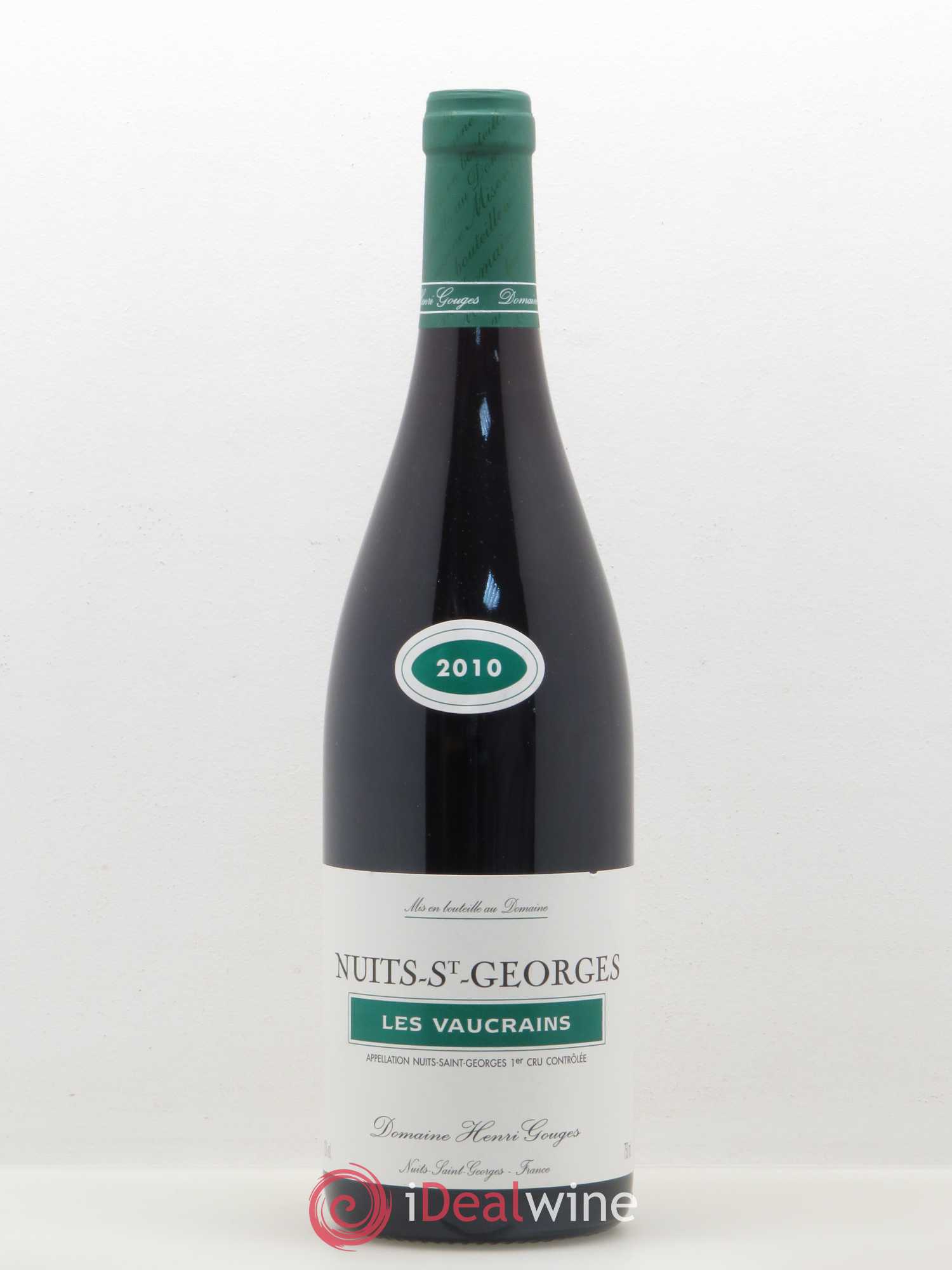 Nuits-Saint-Georges 1er Cru Les Vaucrains Henri Gouges (sans prix de réserve) 2010 - Lot de 1 bouteille - 0