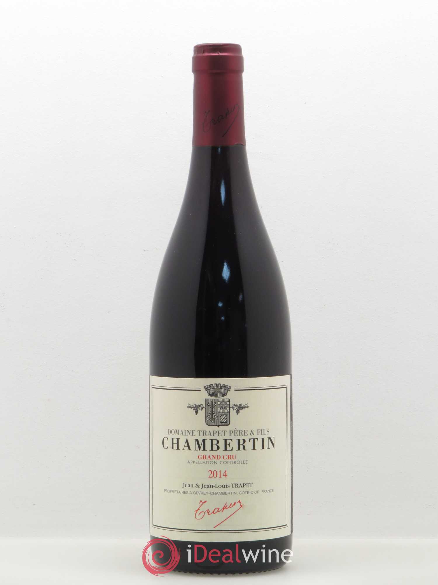 Chambertin Grand Cru Domaine Trapet (sans prix de réserve) 2014 - Lot de 1 bouteille - 0