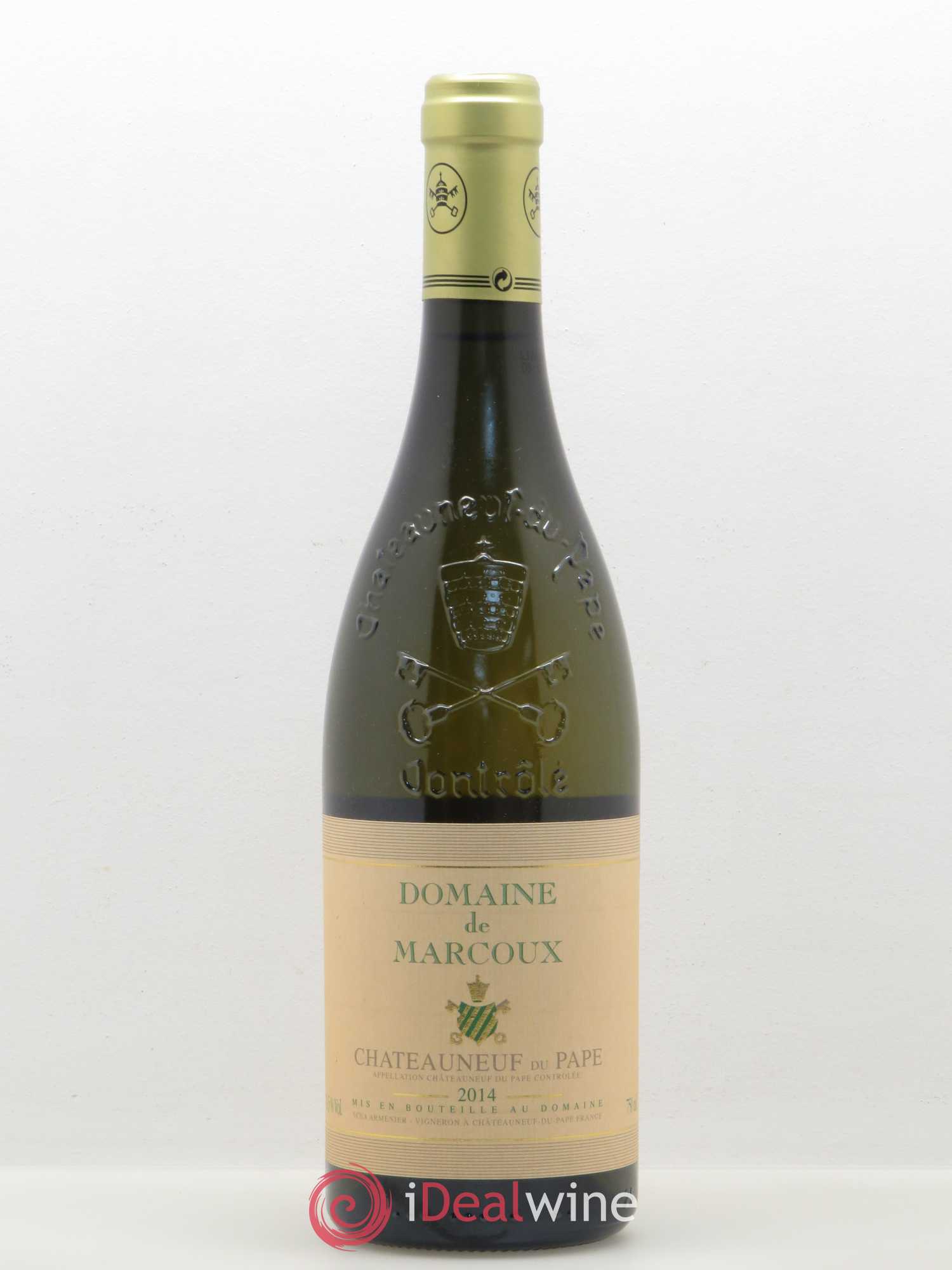 Châteauneuf-du-Pape Marcoux (Domaine de) (sans prix de réserve) 2014 - Lot de 1 bouteille - 0