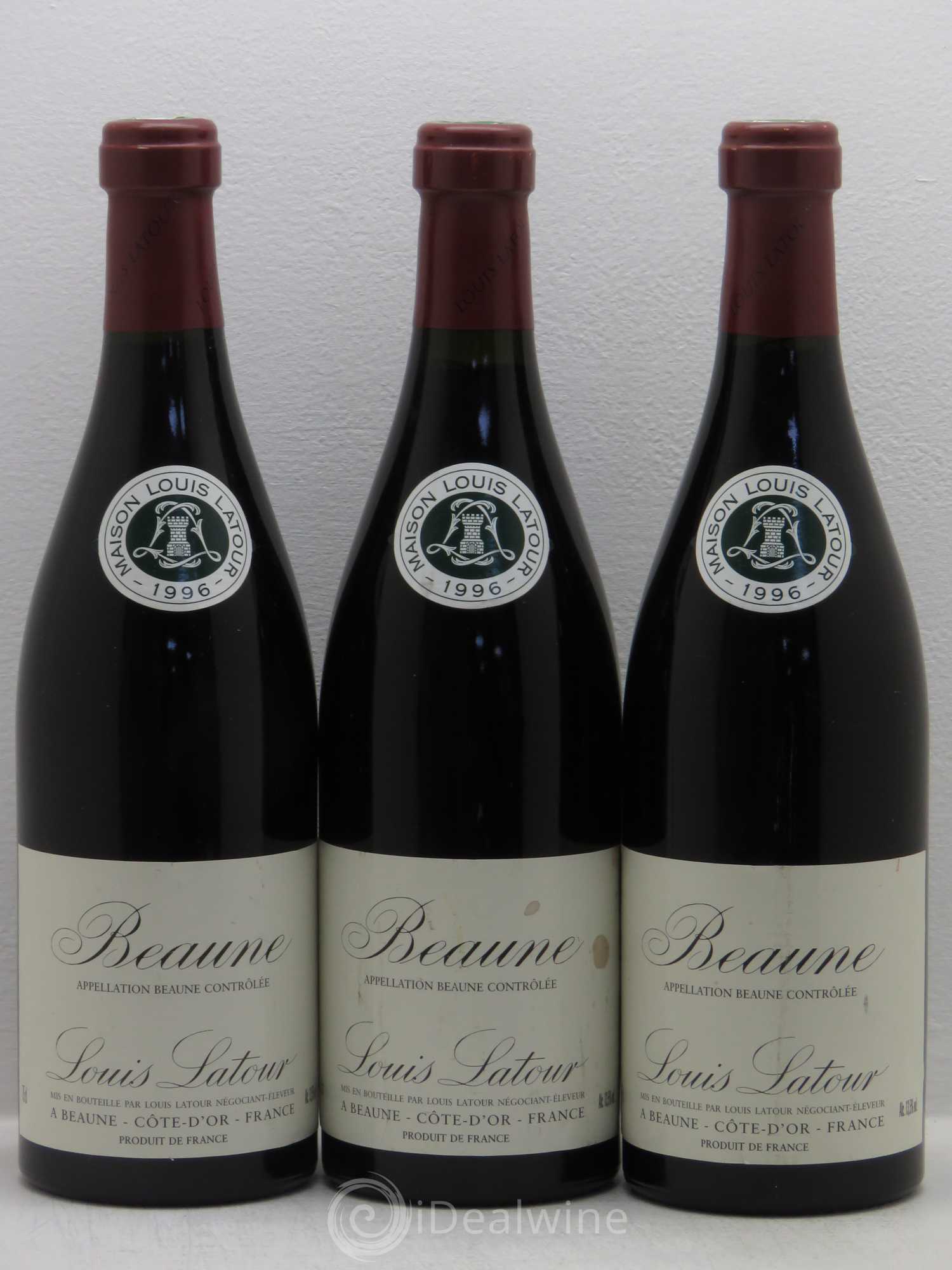 Beaune 1996 - Lot de 3 bouteilles - 0