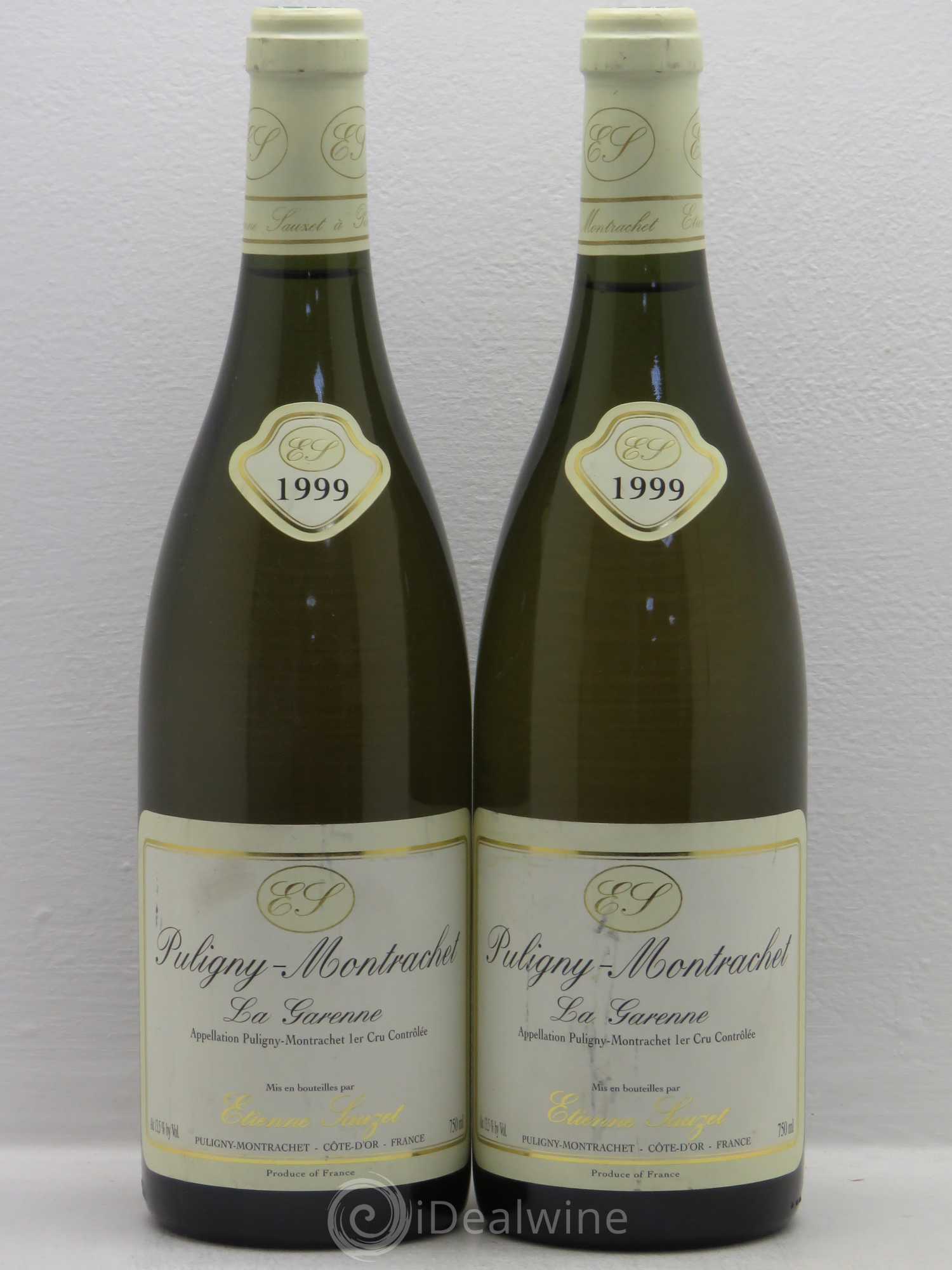 Puligny-Montrachet 1er Cru La Garenne Etienne Sauzet (sans prix de réserve) 1999 - Lot de 2 bouteilles - 0