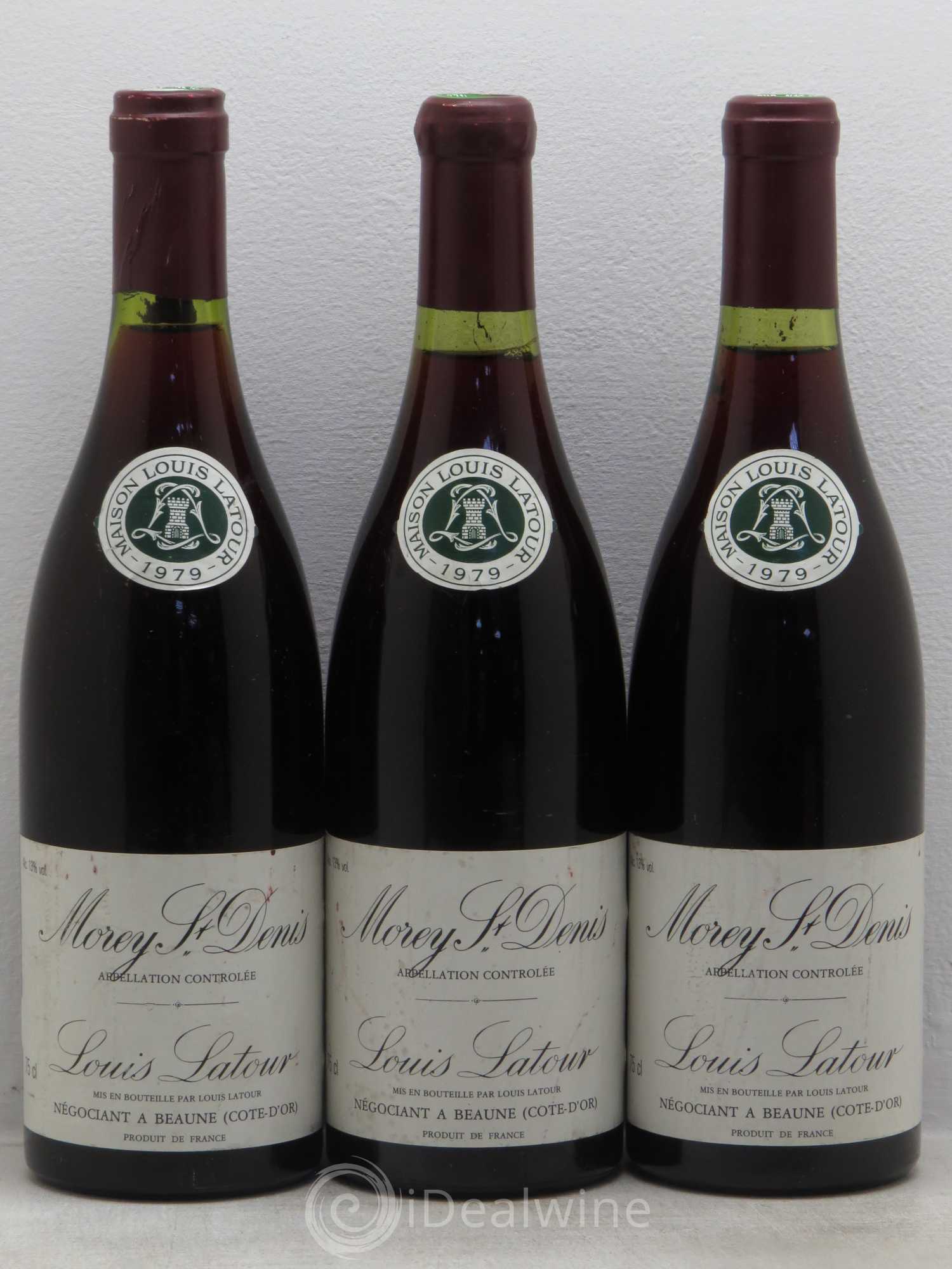 Morey-Saint-Denis (sans prix de réserve) 1979 - Lot de 3 bouteilles - 0