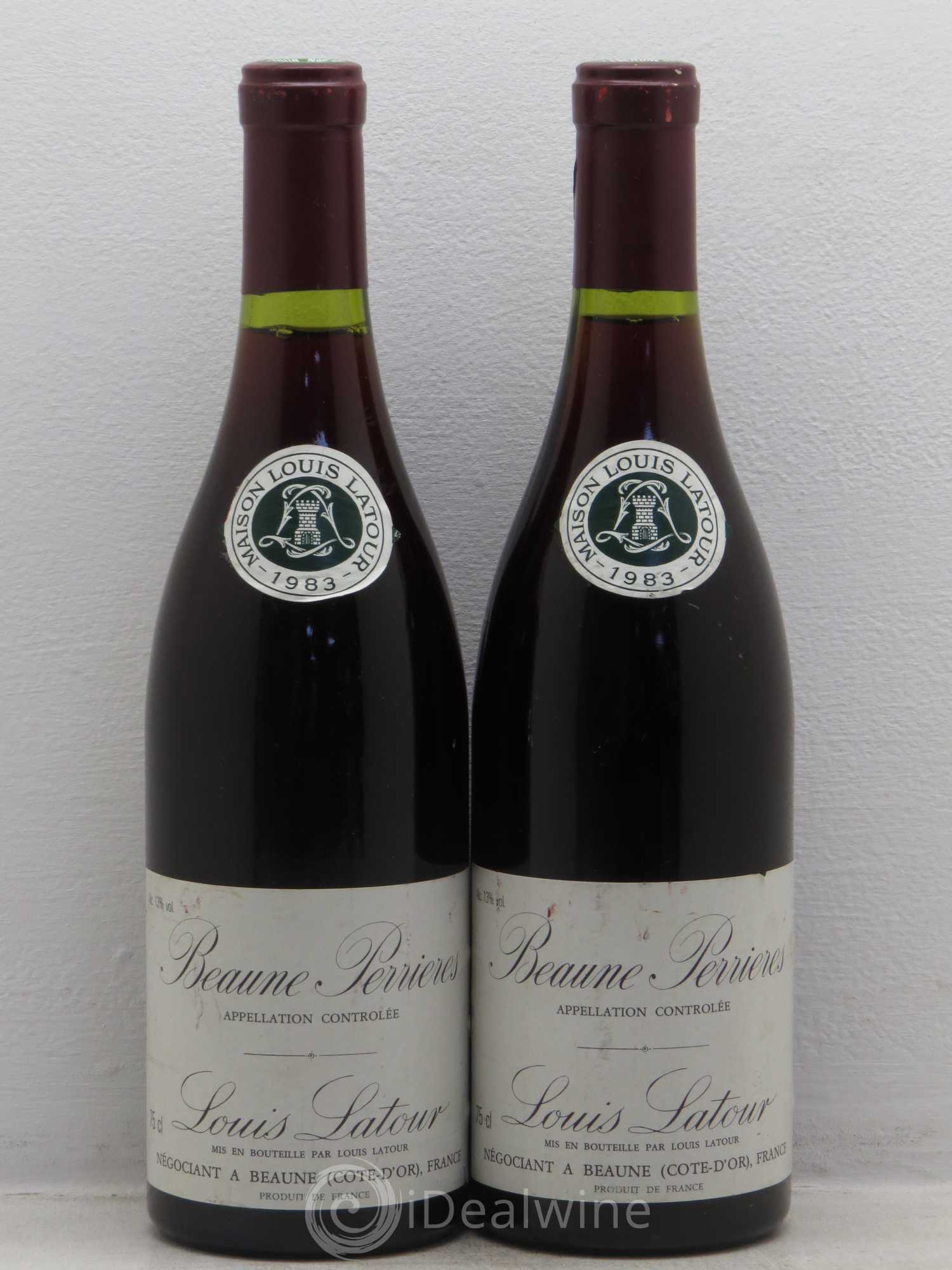 Beaune Perrieres (sans prix de réserve) 1983 - Posten von 2 Flaschen - 0