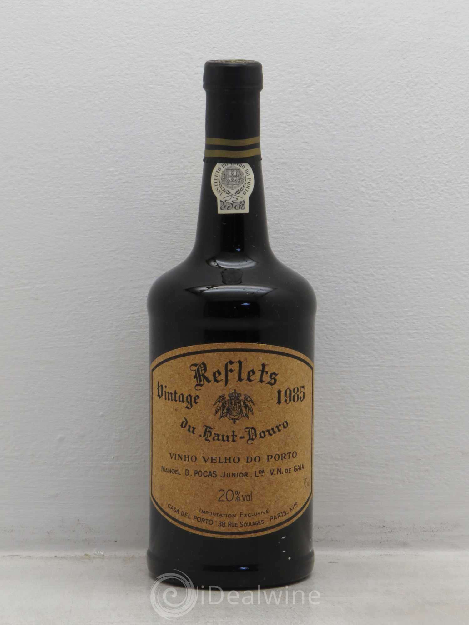 Porto Vintage reflets du Haut Douro Maison Pocas 1985 - Posten von 1 Flasche - 0