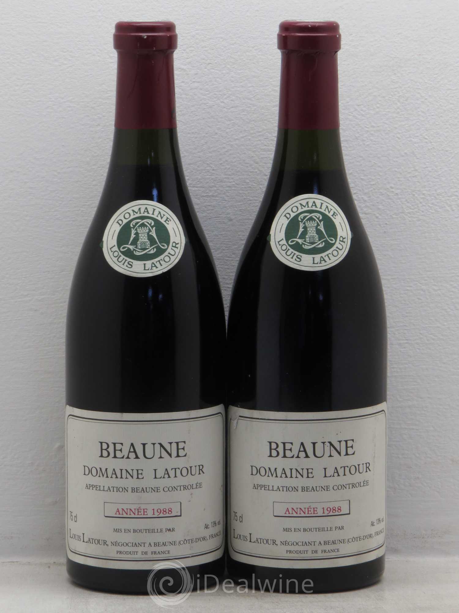 Beaune 1988 - Lot de 2 bouteilles - 0