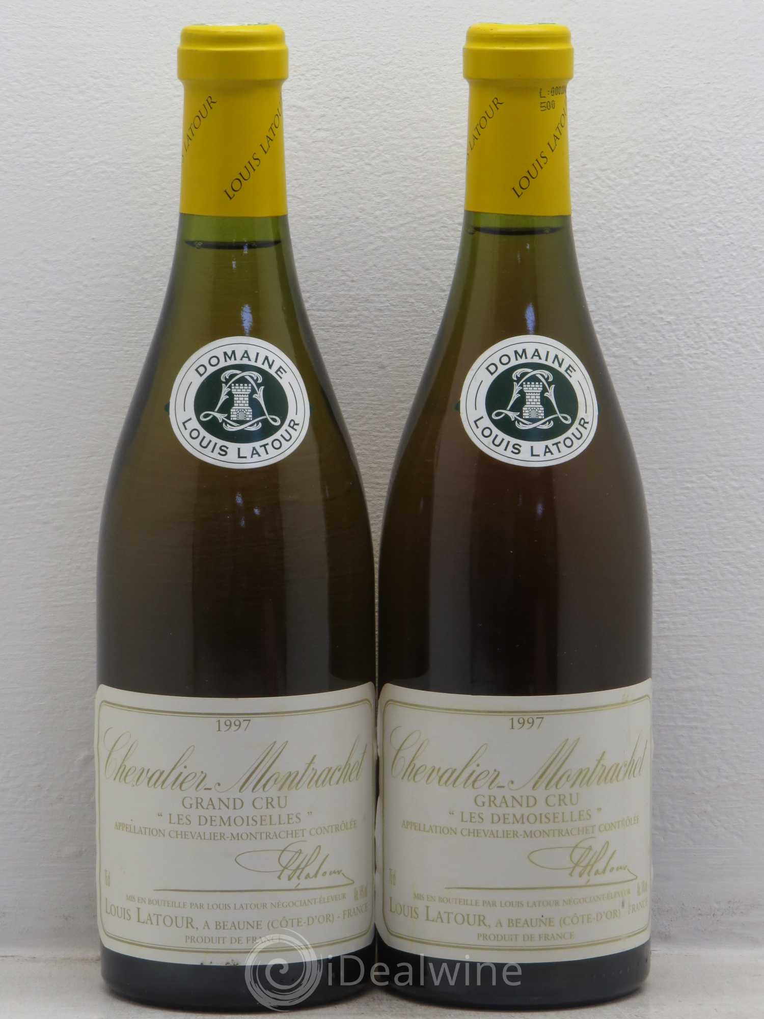 Chevalier-Montrachet Grand Cru Les Demoiselles Louis Latour (sans prix de réserve) 1997 - Lot de 2 bouteilles - 0