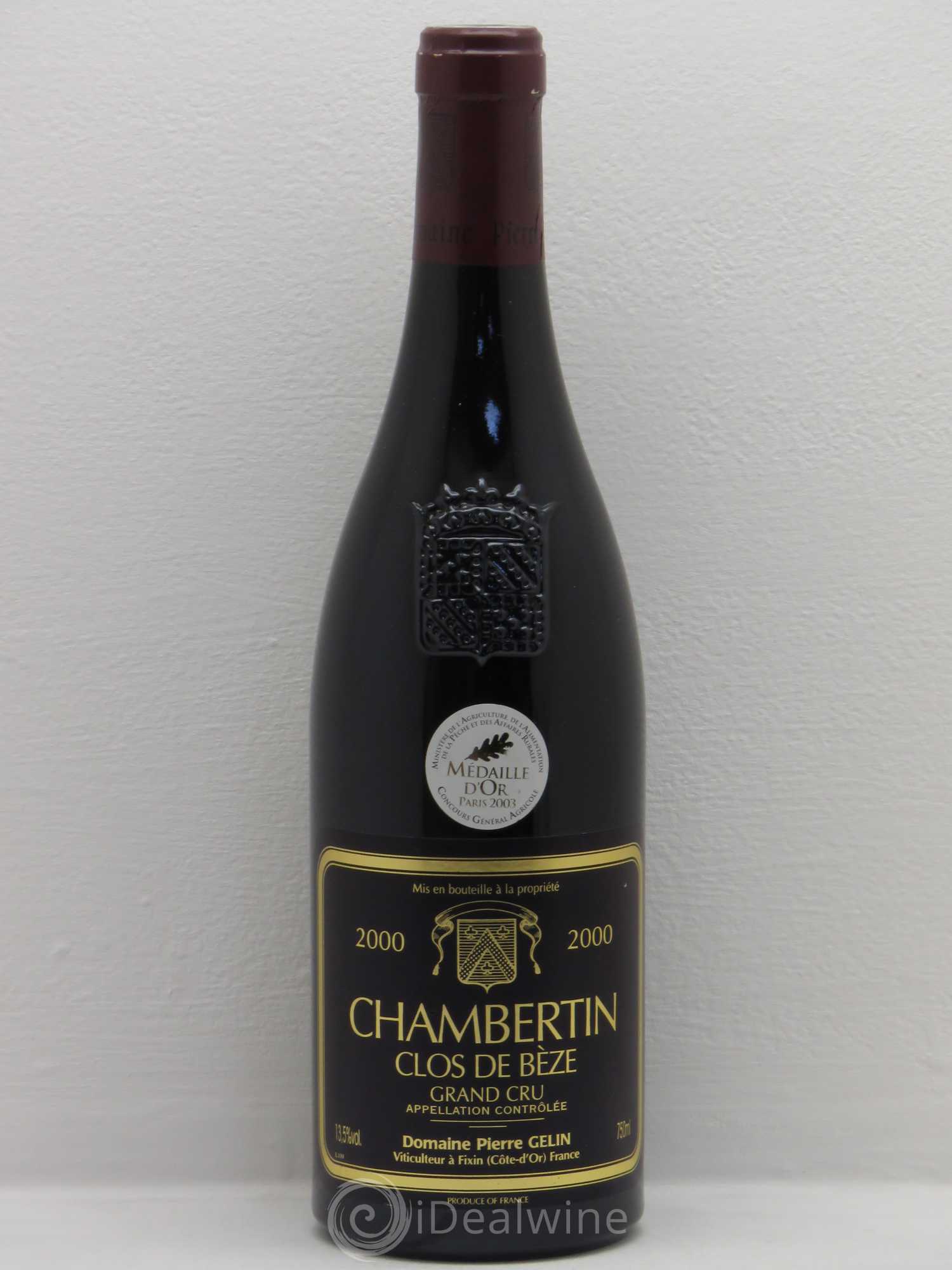 Chambertin Clos de Bèze Grand Cru (sans prix de réserve) 2000 - Lot de 1 bouteille - 0