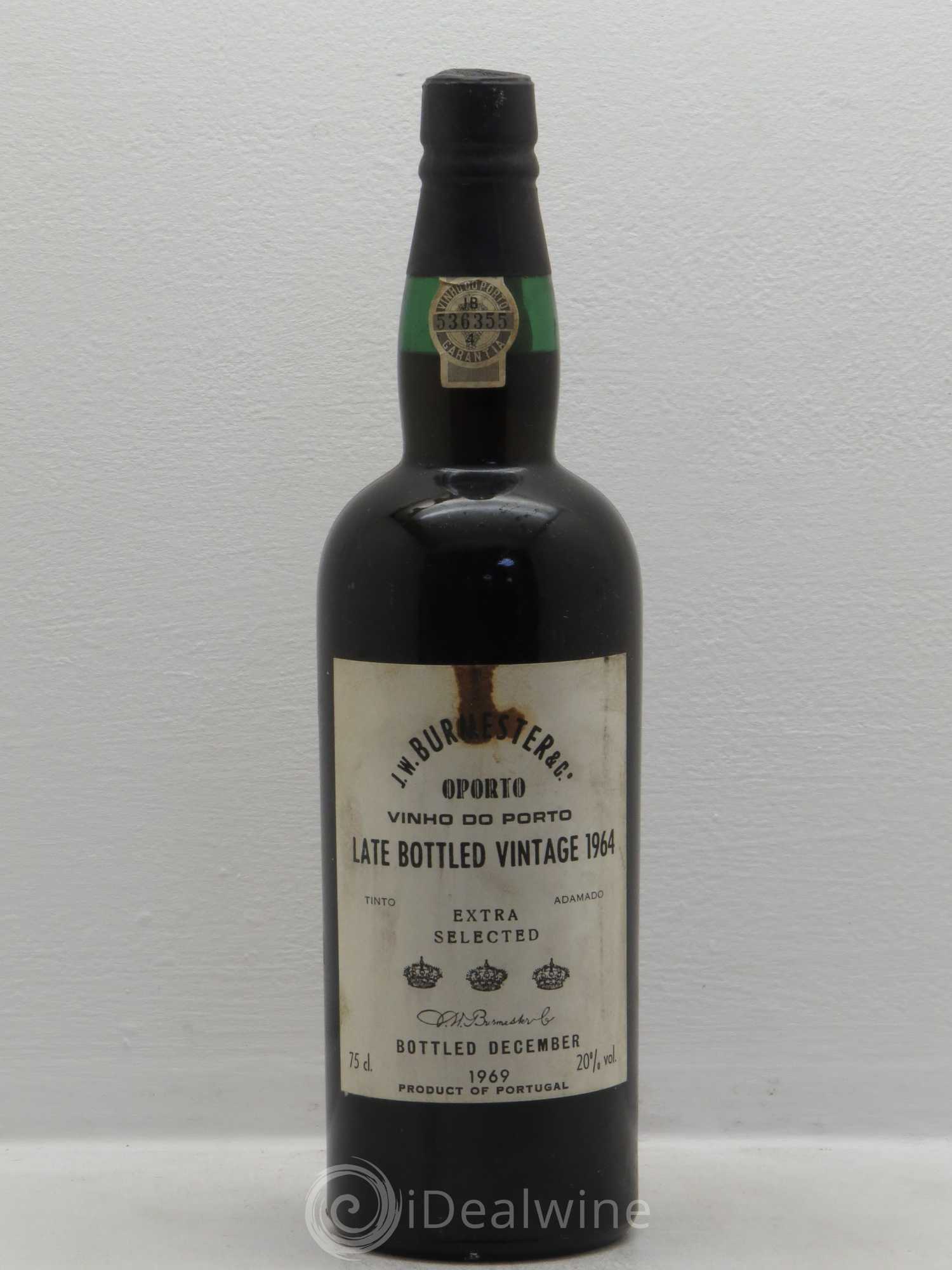 Porto LBV Burmeister 1964 - Posten von 1 Flasche - 0