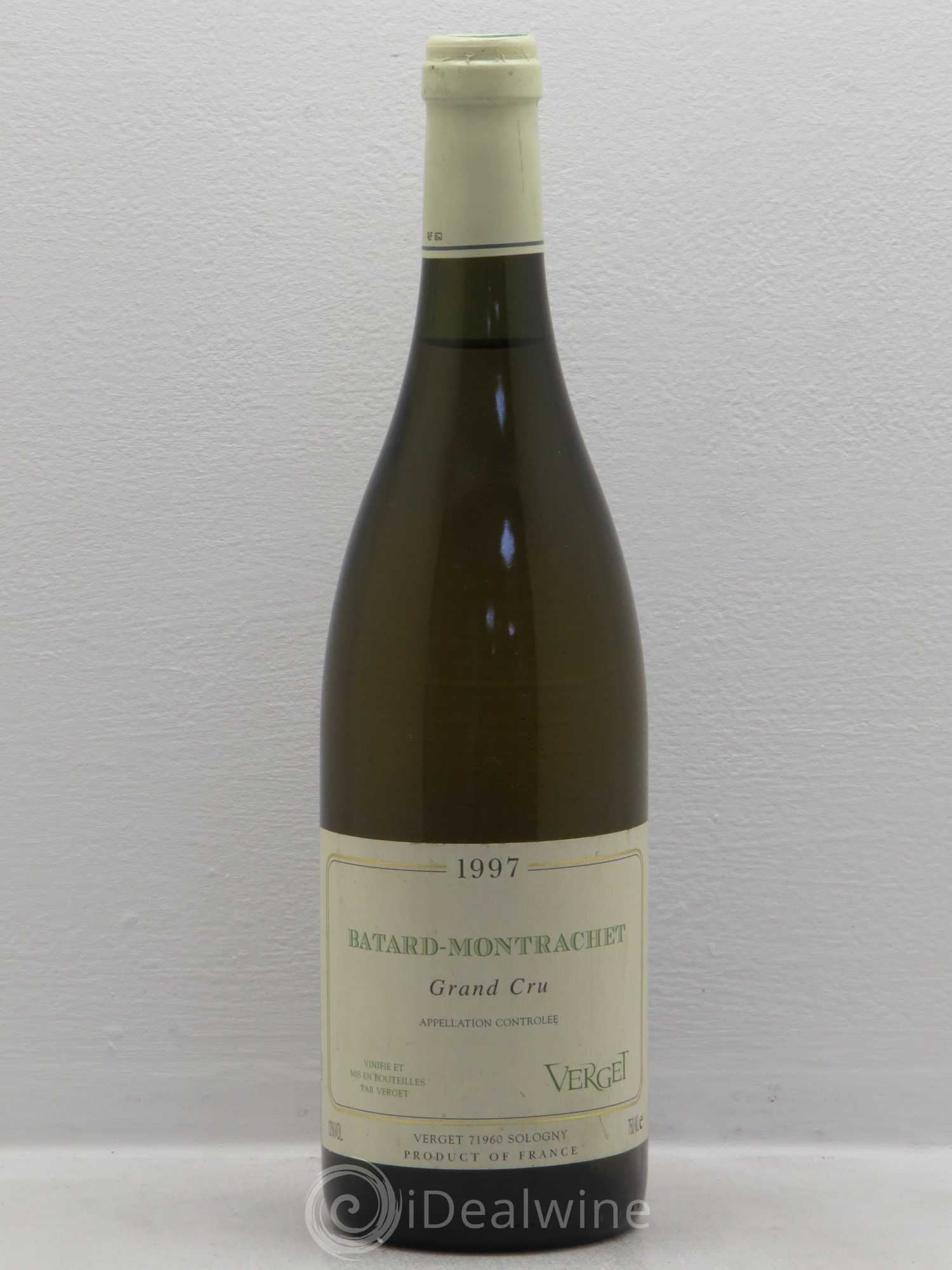Bâtard-Montrachet Grand Cru Verget (sans prix de réserve) 1997 - Lot de 1 bouteille - 0