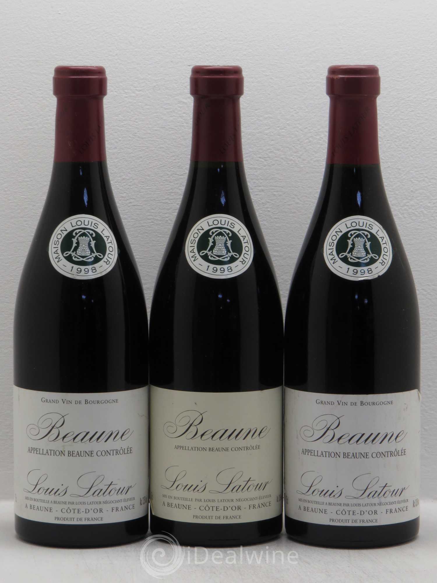 Beaune (sans prix de réserve) 1998 - Lot de 3 bouteilles - 0