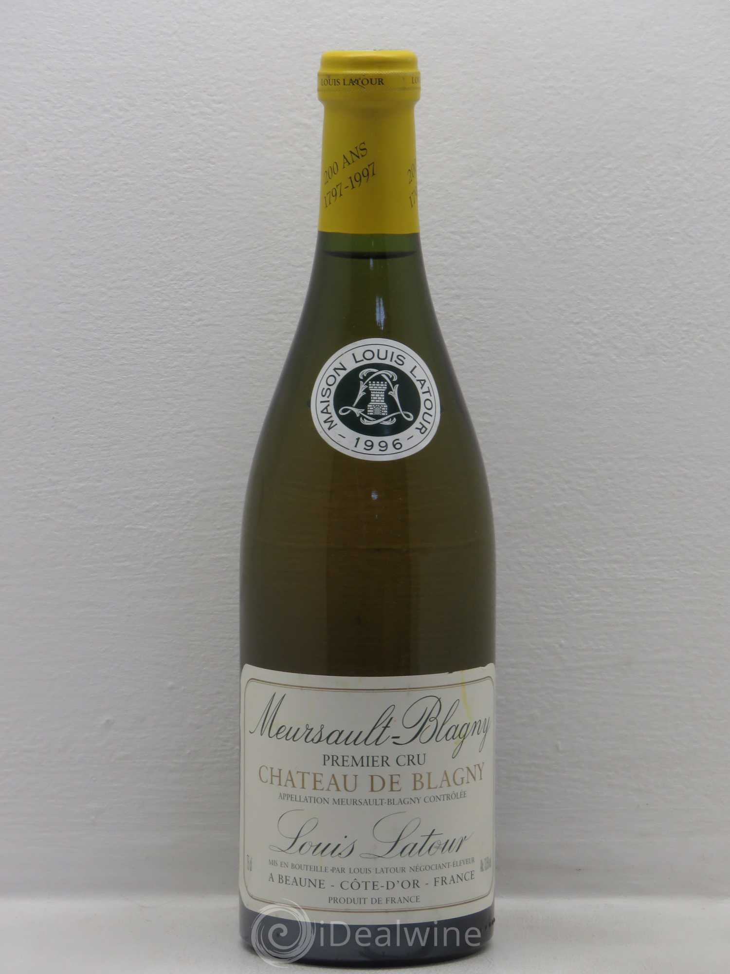 Meursault 1er Cru Blagny Latour 1996 - Posten von 1 Flasche - 0