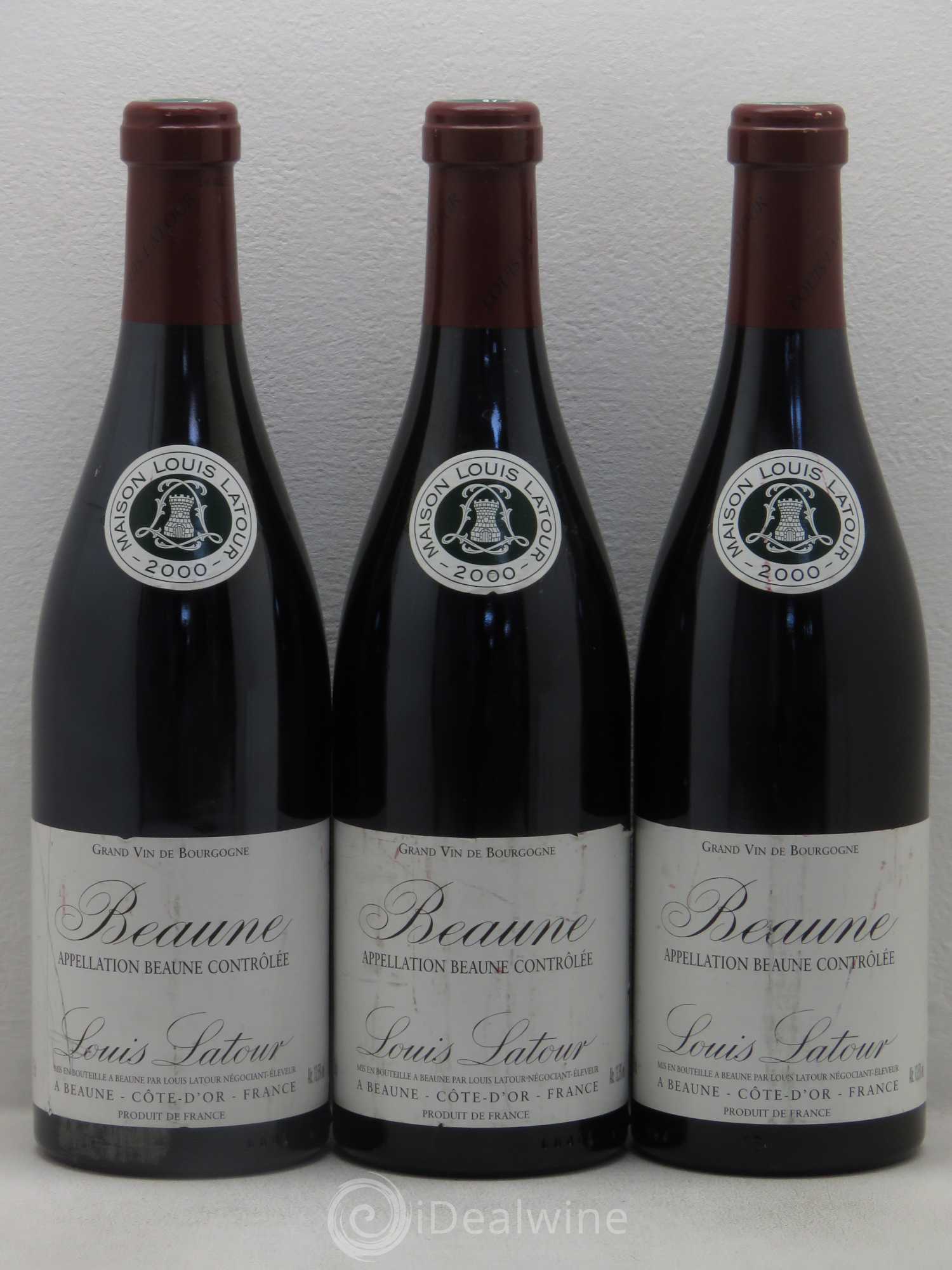 Beaune Domaine Latour (sans prix de réserve) 2000 - Posten von 3 Flaschen - 0