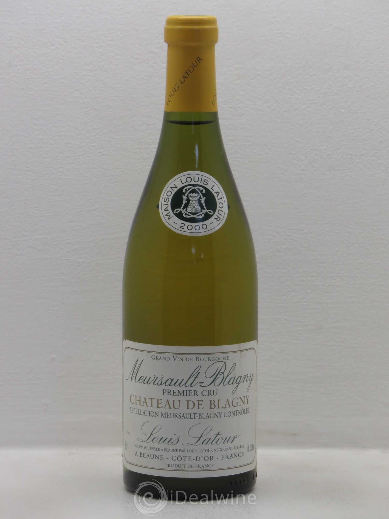 Meursault 1er Cru Blagny Maison Latour 2000 - Posten von 1 Flasche - 0