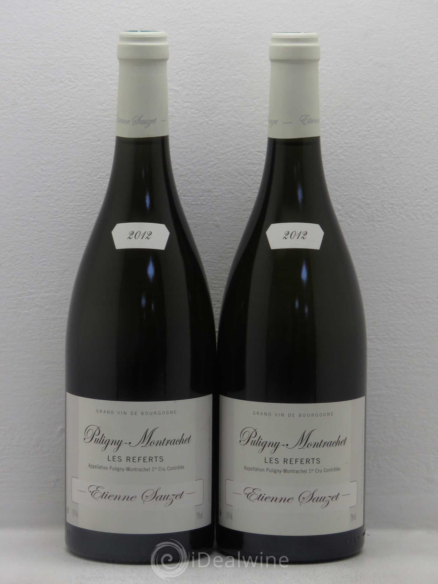 Puligny-Montrachet 1er Cru Les Referts Etienne Sauzet 2012 - Lot de 2 bouteilles - 0
