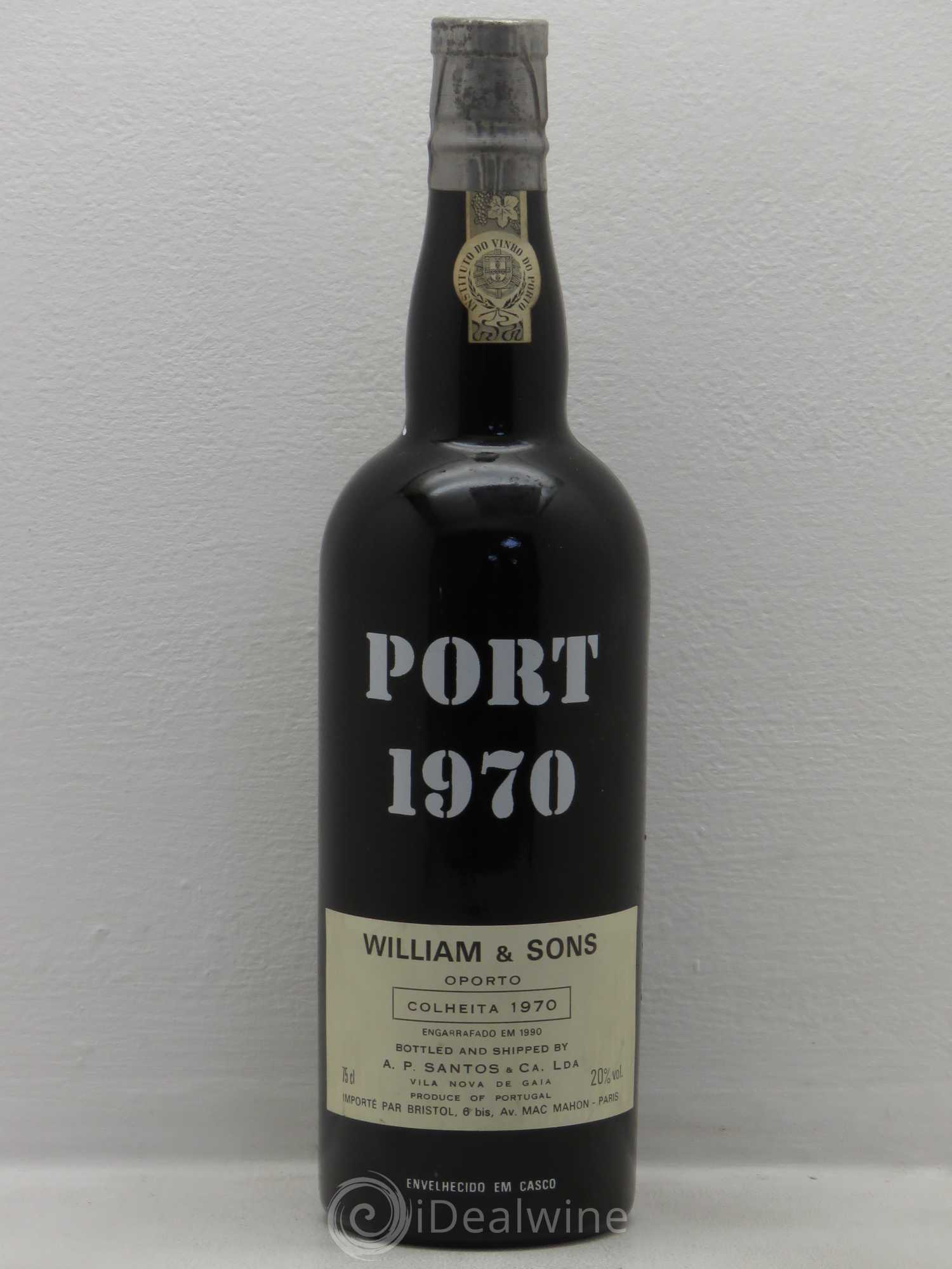 Porto william & sons colheita 1970 embouteille 1990 - Posten von 1 Flasche - 0