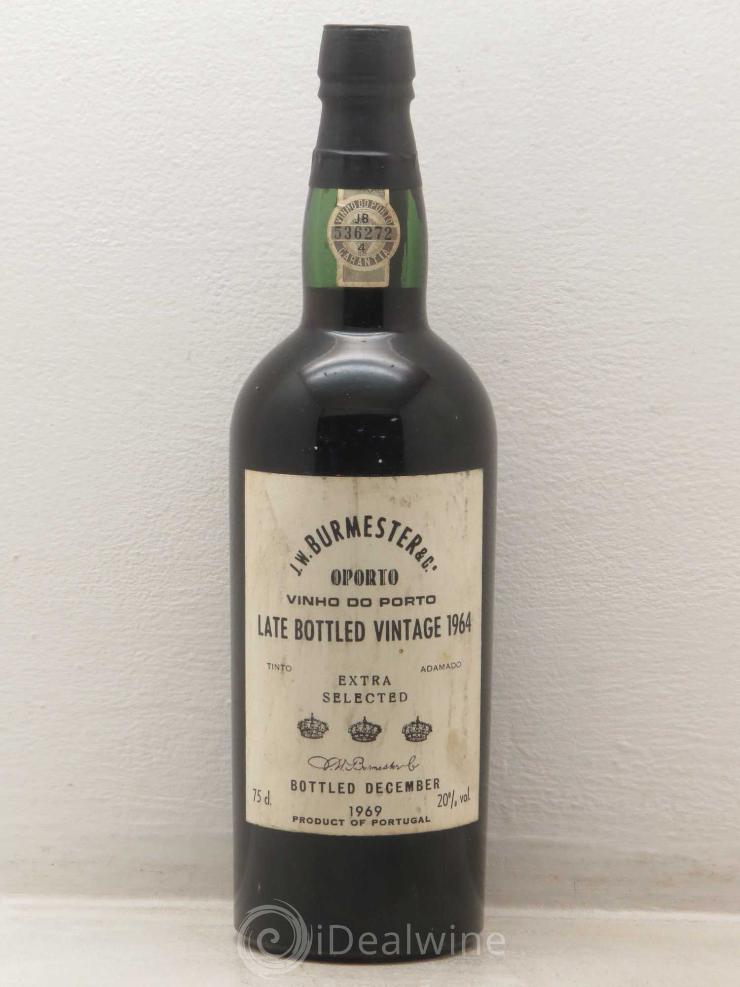 Porto LBV Burmester 1964 - Posten von 1 Flasche - 0
