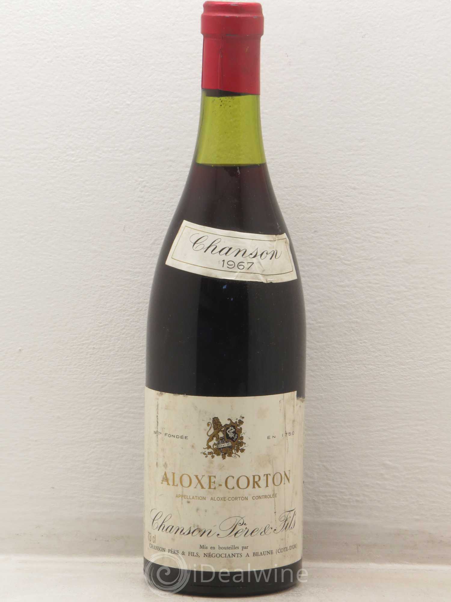 Aloxe-Corton Maison Chanson (sans prix de reserve) 1967 - Posten von 1 Flasche - 0