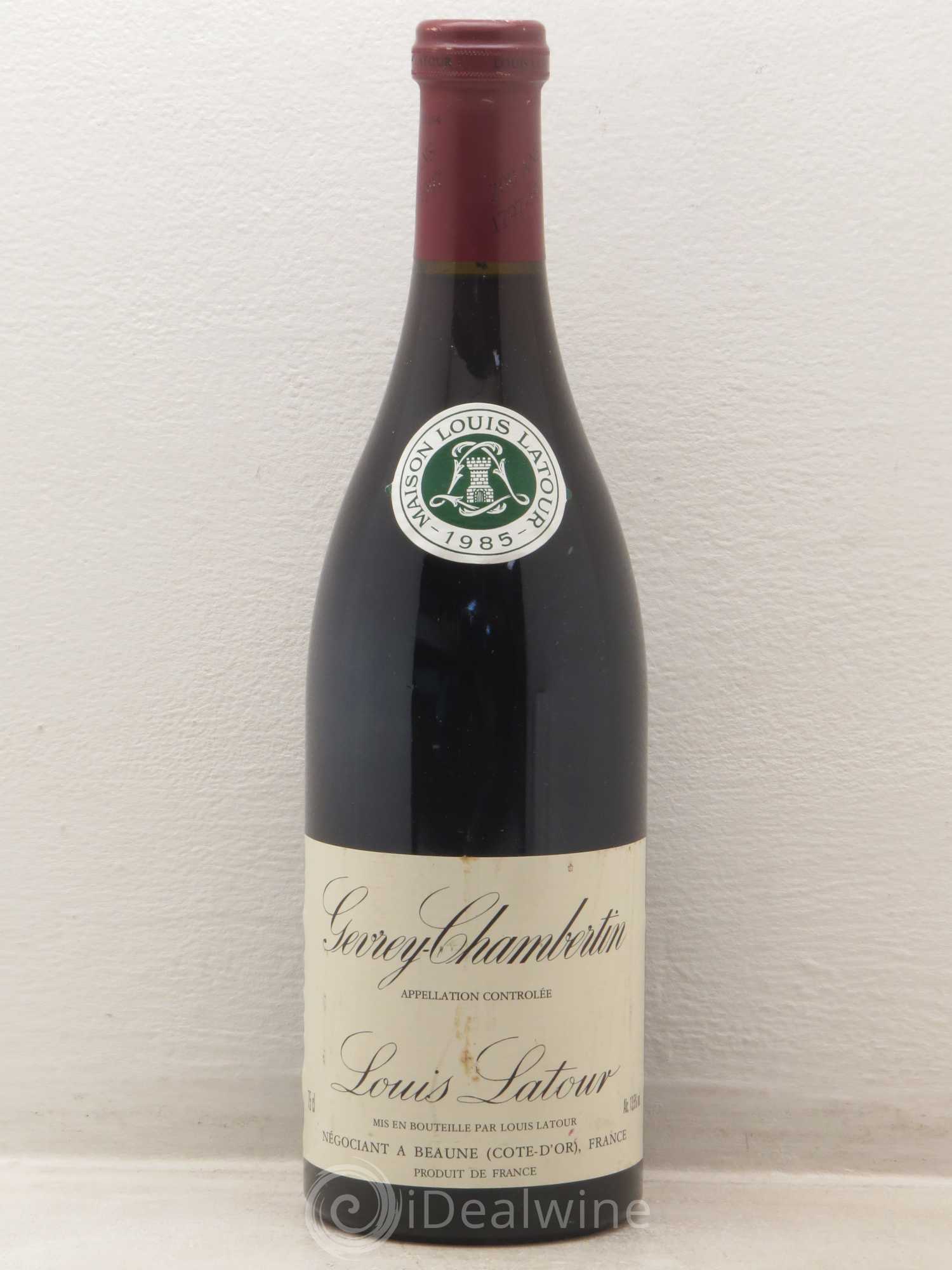Gevrey-Chambertin L.Latour 1985 - Lot de 1 bouteille - 0