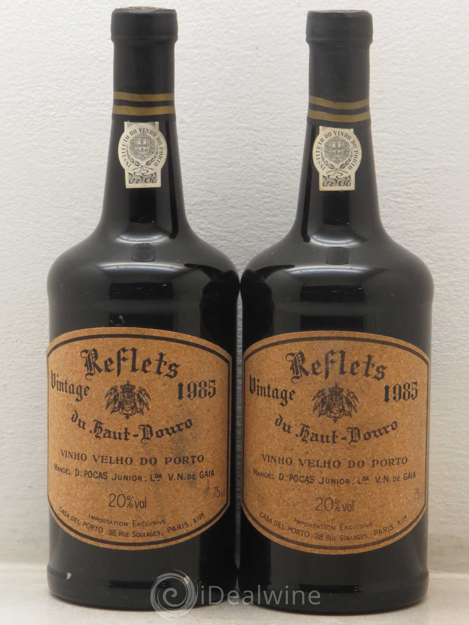 Porto Reflets Vintage 1985 - Posten von 2 Flaschen - 0