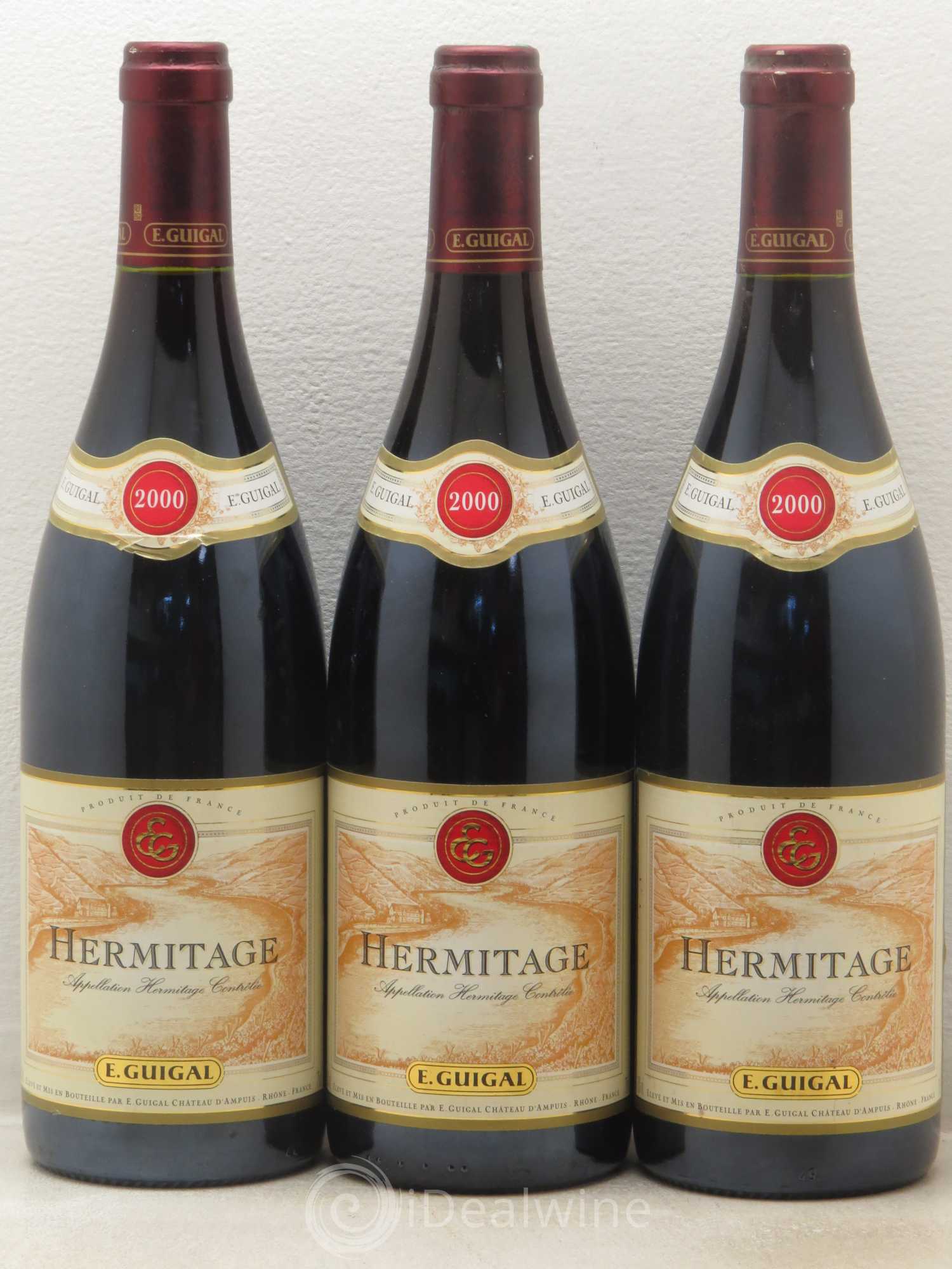 Hermitage Guigal 2000 - Posten von 3 Flaschen - 0