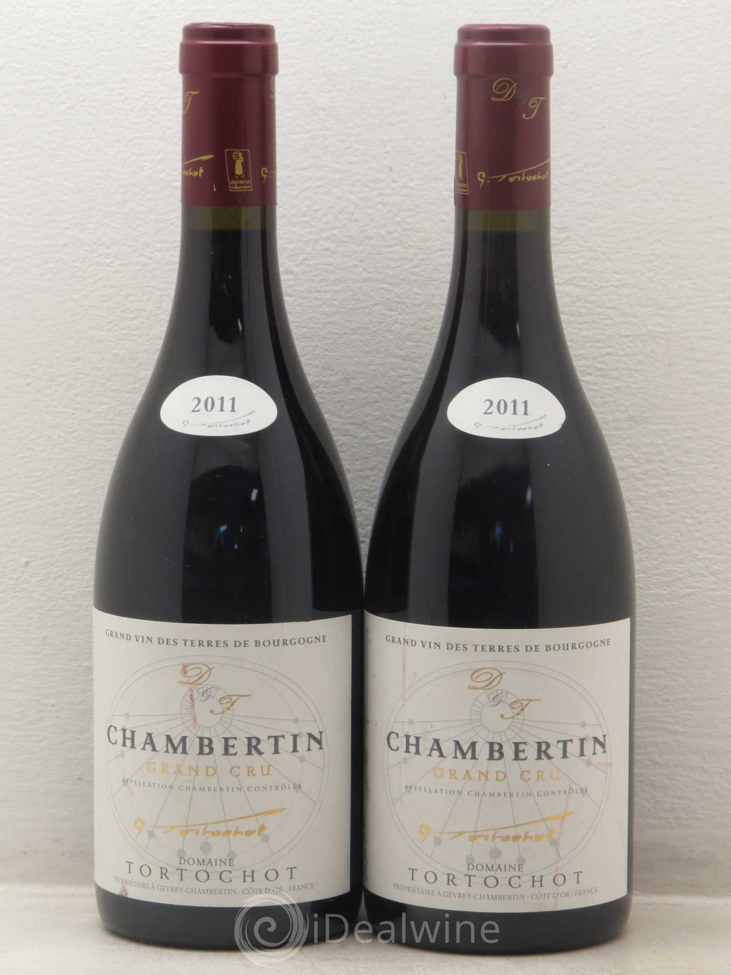 Chambertin Grand Cru Tortochot (sans prix de reserve) 2011 - Posten von 2 Flaschen - 0