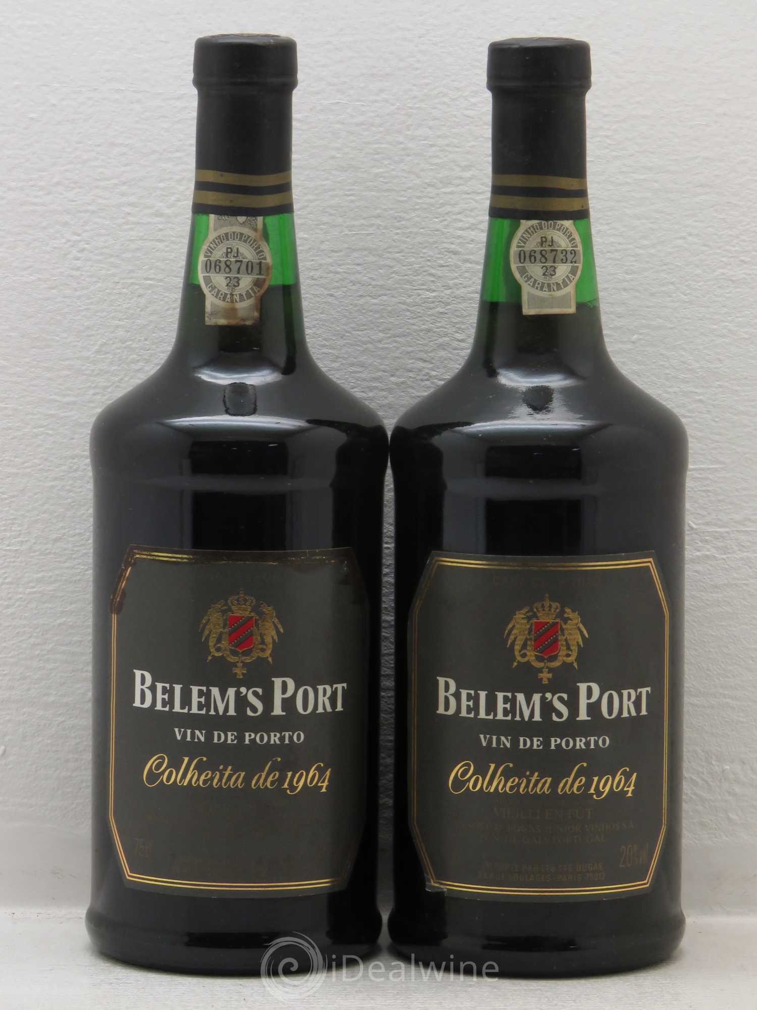 Porto Colheita Belem's Dugas Importateur (sans prix de reserve) 1964 - Posten von 2 Flaschen - 0