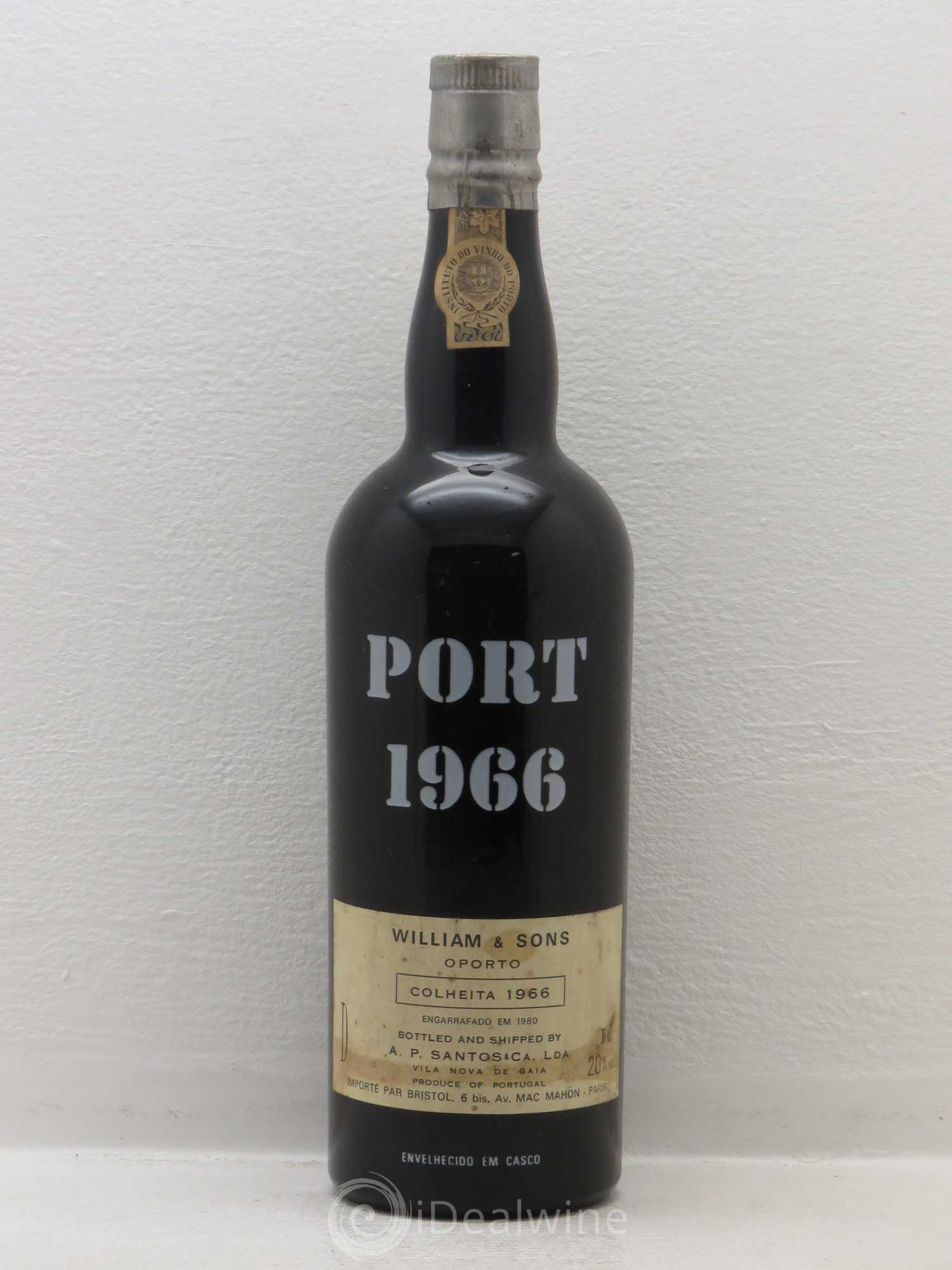 Porto Colheita William & Sons (sans prix de reserve) 1966 - Posten von 1 Flasche - 0