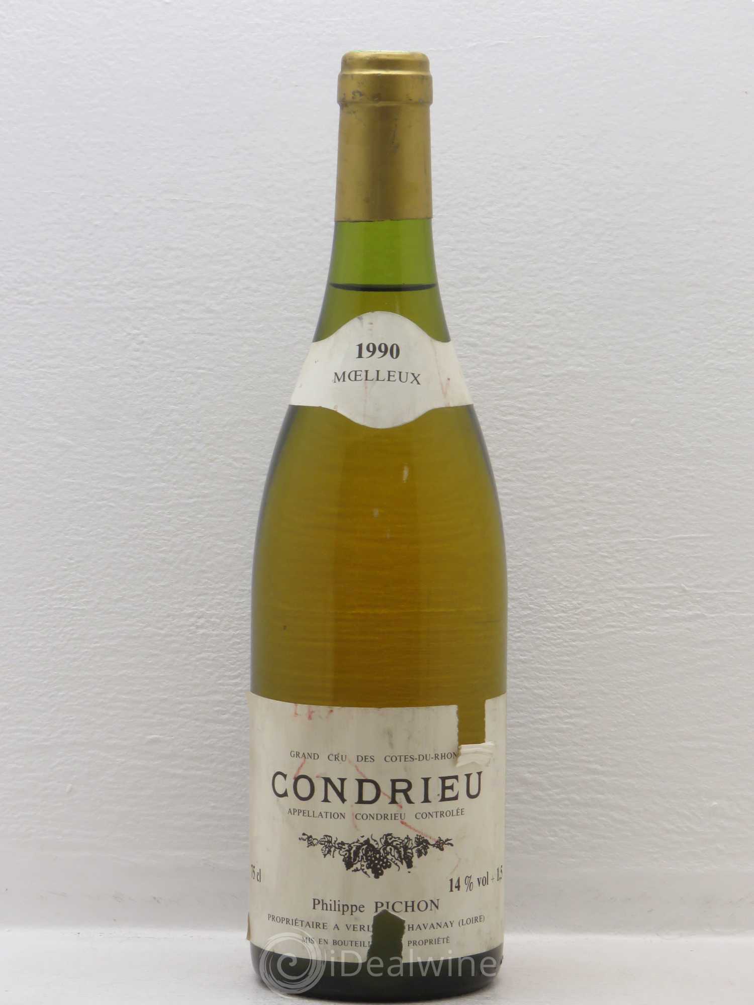 Condrieu Philippe Pichon (Moelleux) (sans prix de reserve) 1990 - Posten von 1 Flasche - 0