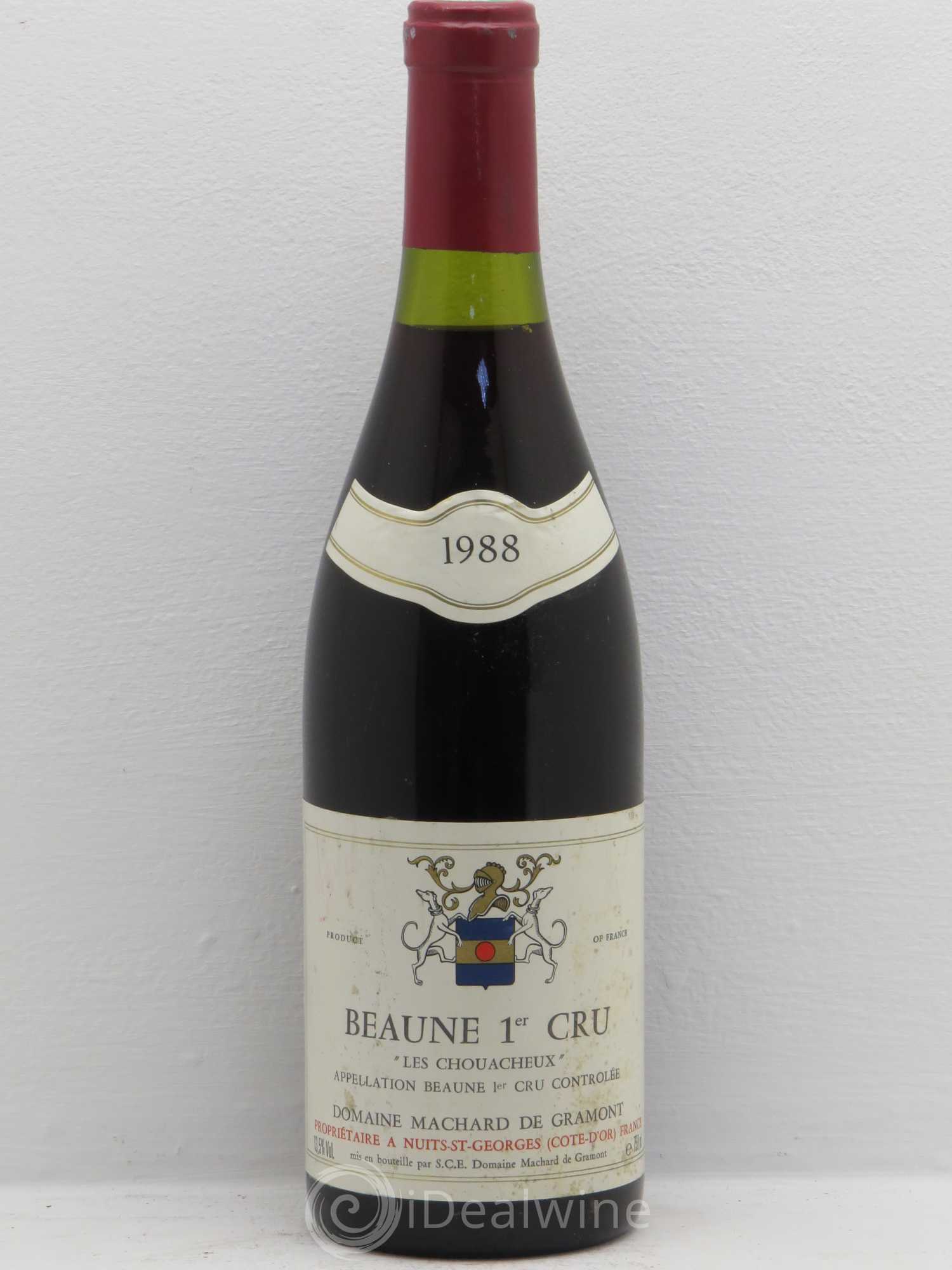 Beaune 1er Cru 1988 - Lot de 6 bouteilles - 0