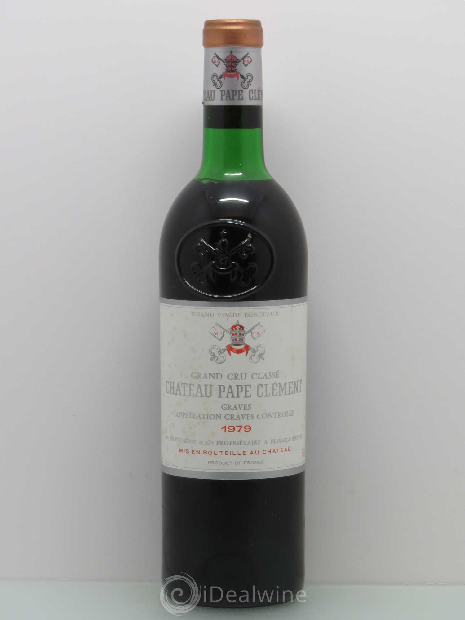 Château Pape Clément Cru Classé de Graves (sans prix de réserve) 1979 - Lot de 1 bouteille - 0