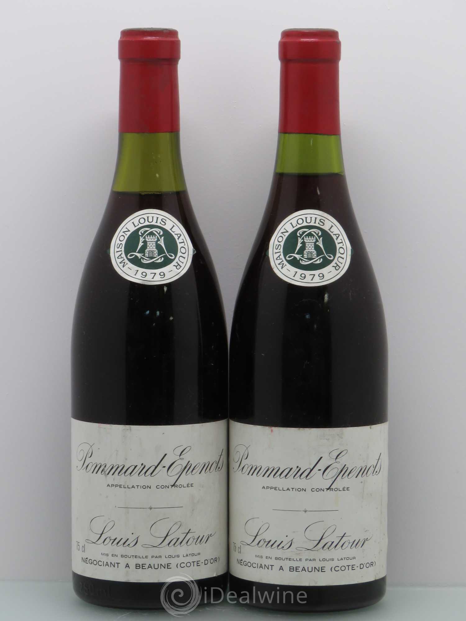 Pommard 1er Cru Les Epenots Louis Latour (sans prix de réserve) 1979 - Lot de 2 bouteilles - 0