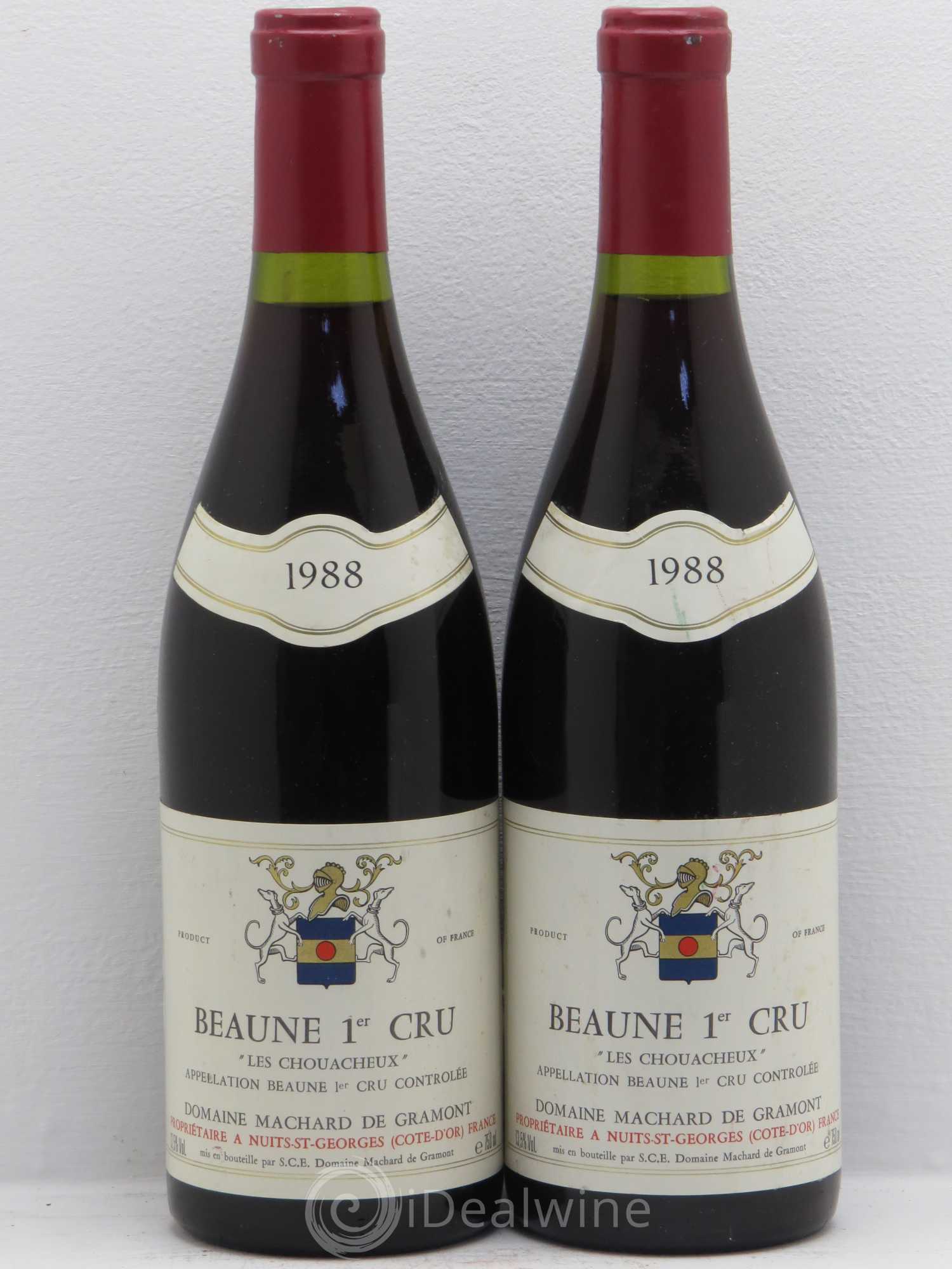 Beaune 1er Cru 1988 - Lot de 2 bouteilles - 0